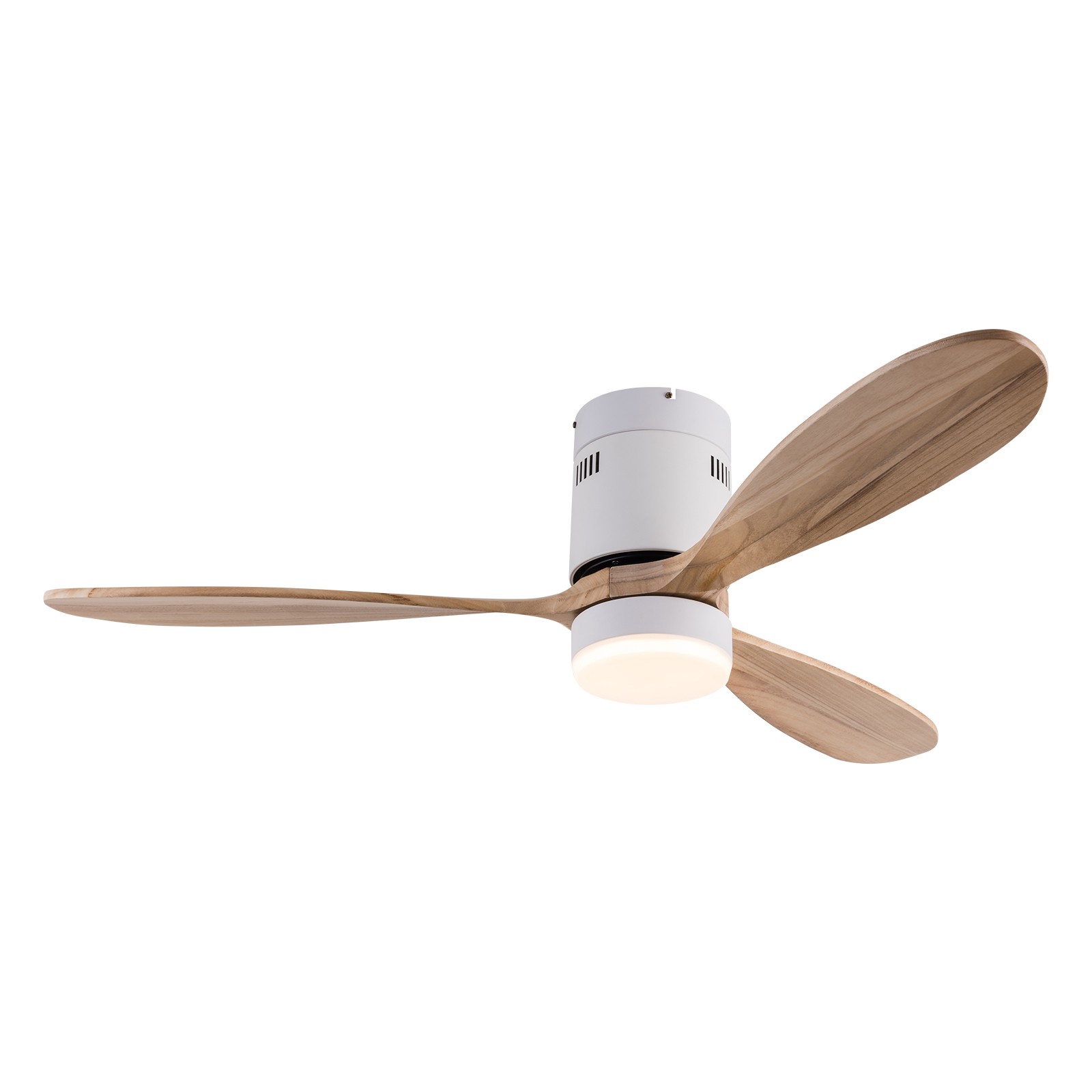 52 Inch Smart Ceiling Fan with Dimmable Light 6-speed Adjustable Ceiling Fan