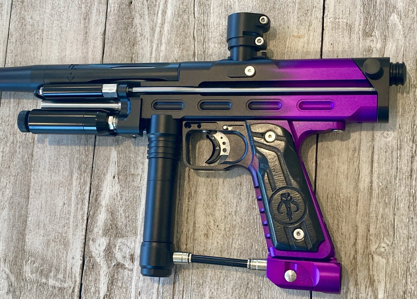 Meteor 2000 V2 Custom Arc Ano All the Good Bits Autococker Paintball Marker