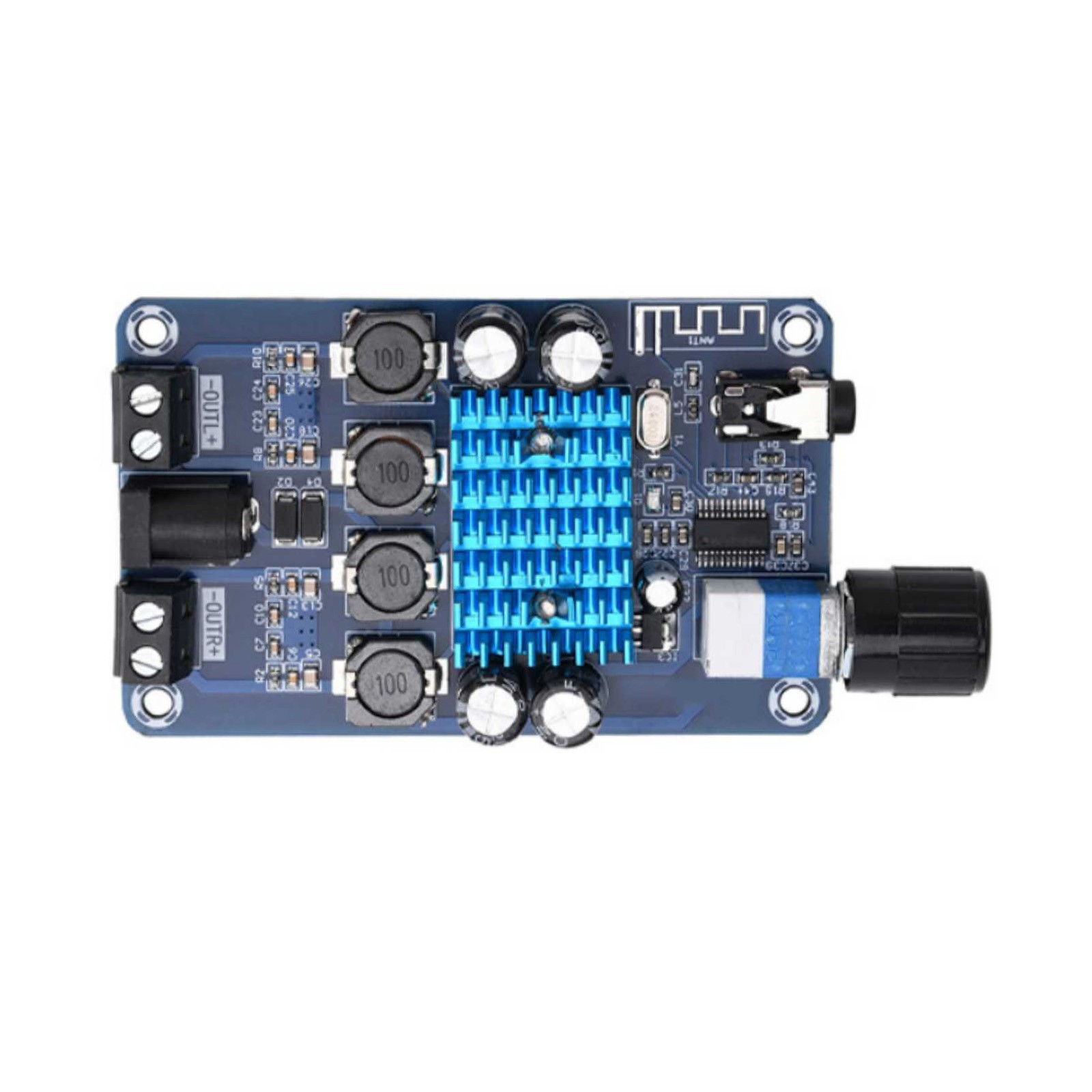 Digital Power Amplifier Board Class D Bluetooth 50W*2 Audio Energy-Efficient