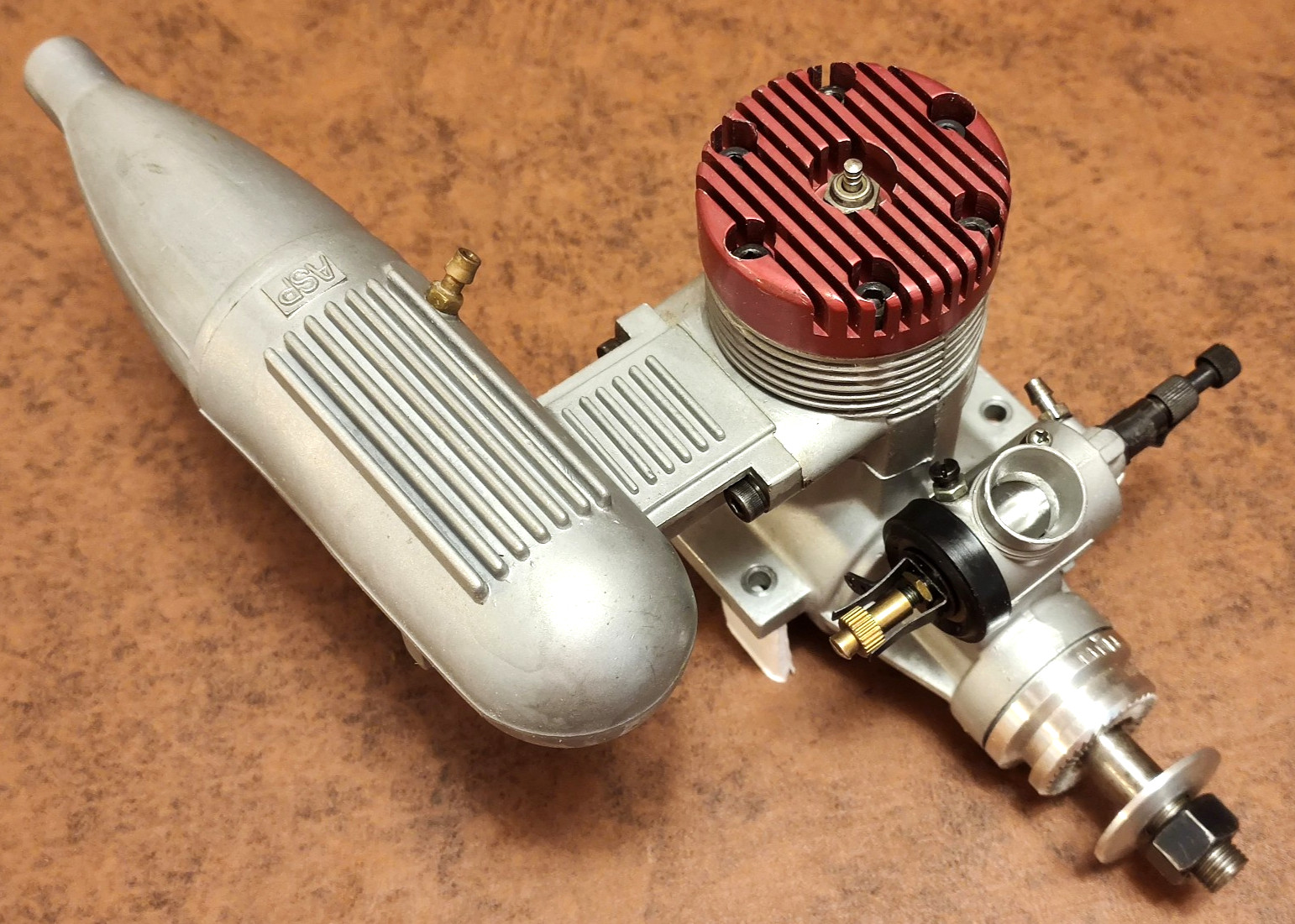ASP 108 ABC Red Head RC Nitro/Glow Model Airplane Engine