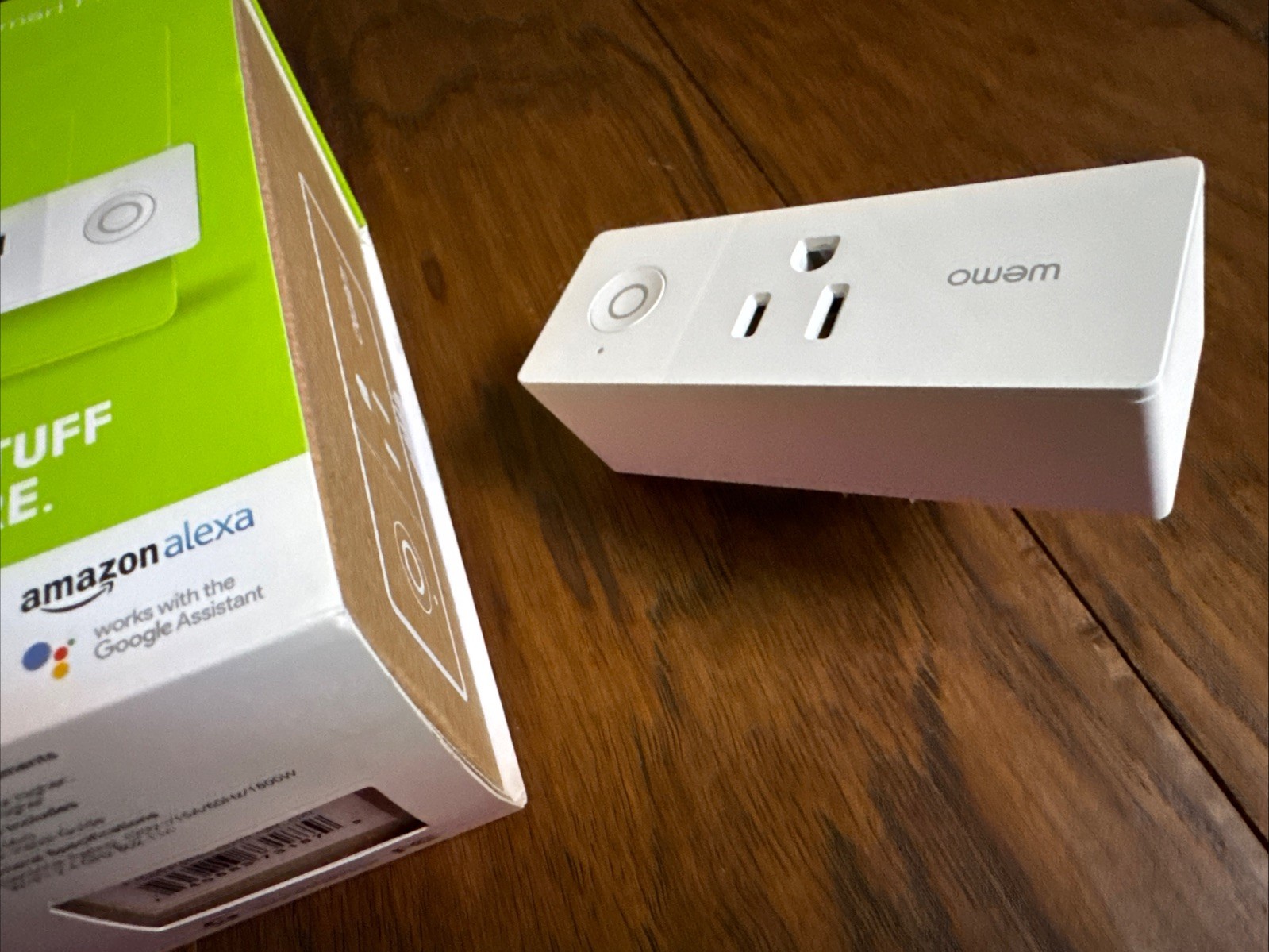 WeMo WiFi Enabled Mini Smart Plug - White (F7C063)