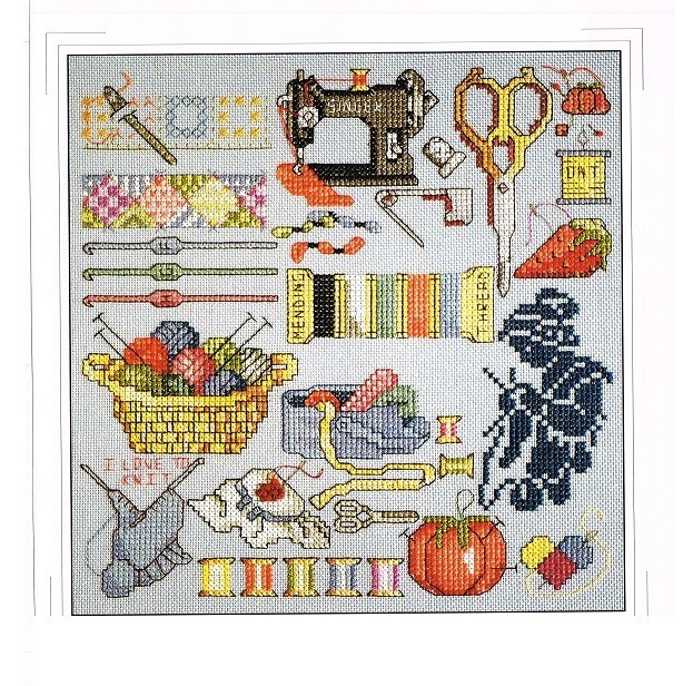 NEEDLEWORK MOTIFS  CROSS STITCH PATTERNS ONLY  -  QQ2