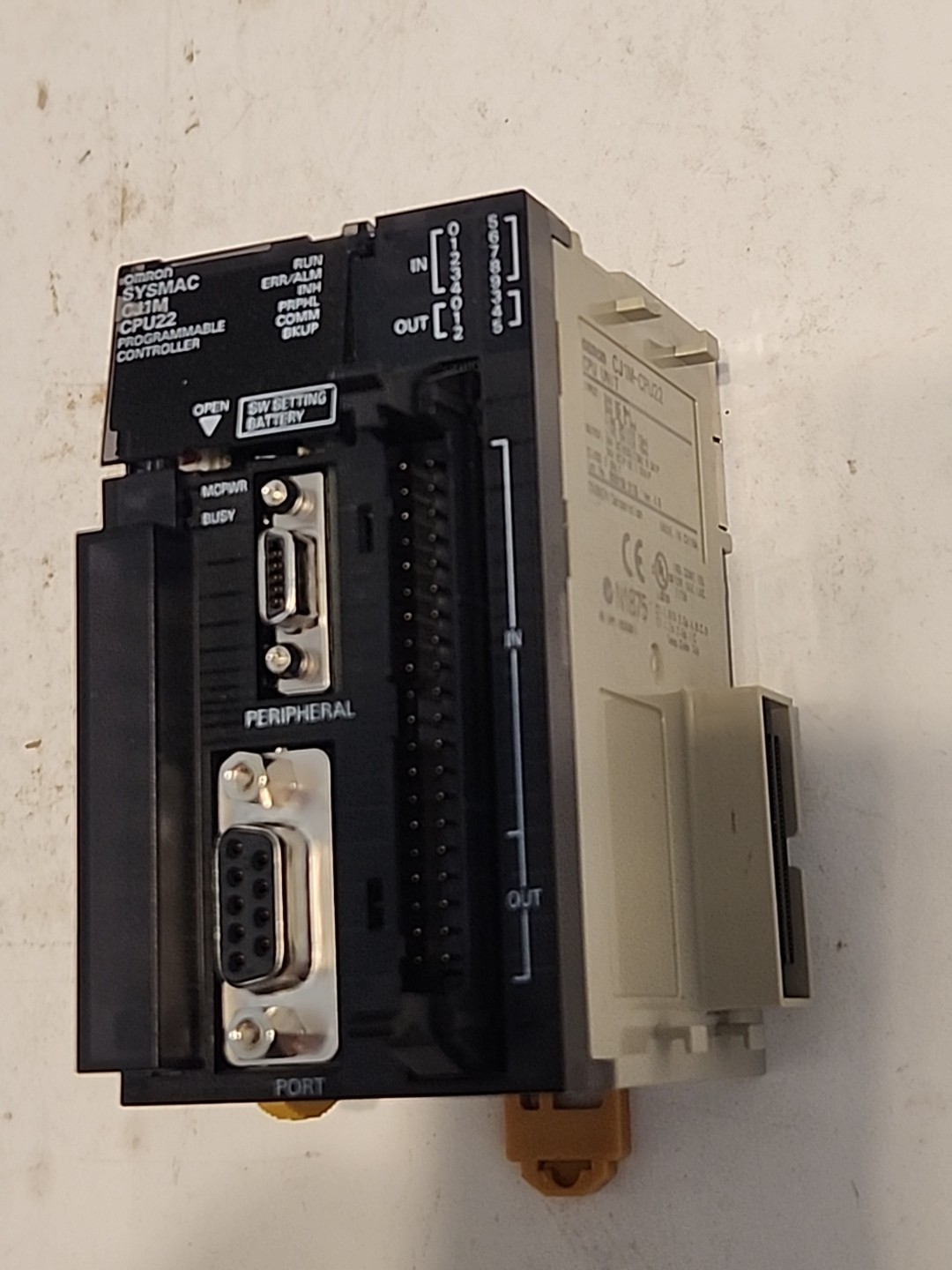 Omron Sysmac CJ1M CPU22 PLC with Warranty & Free Shipping