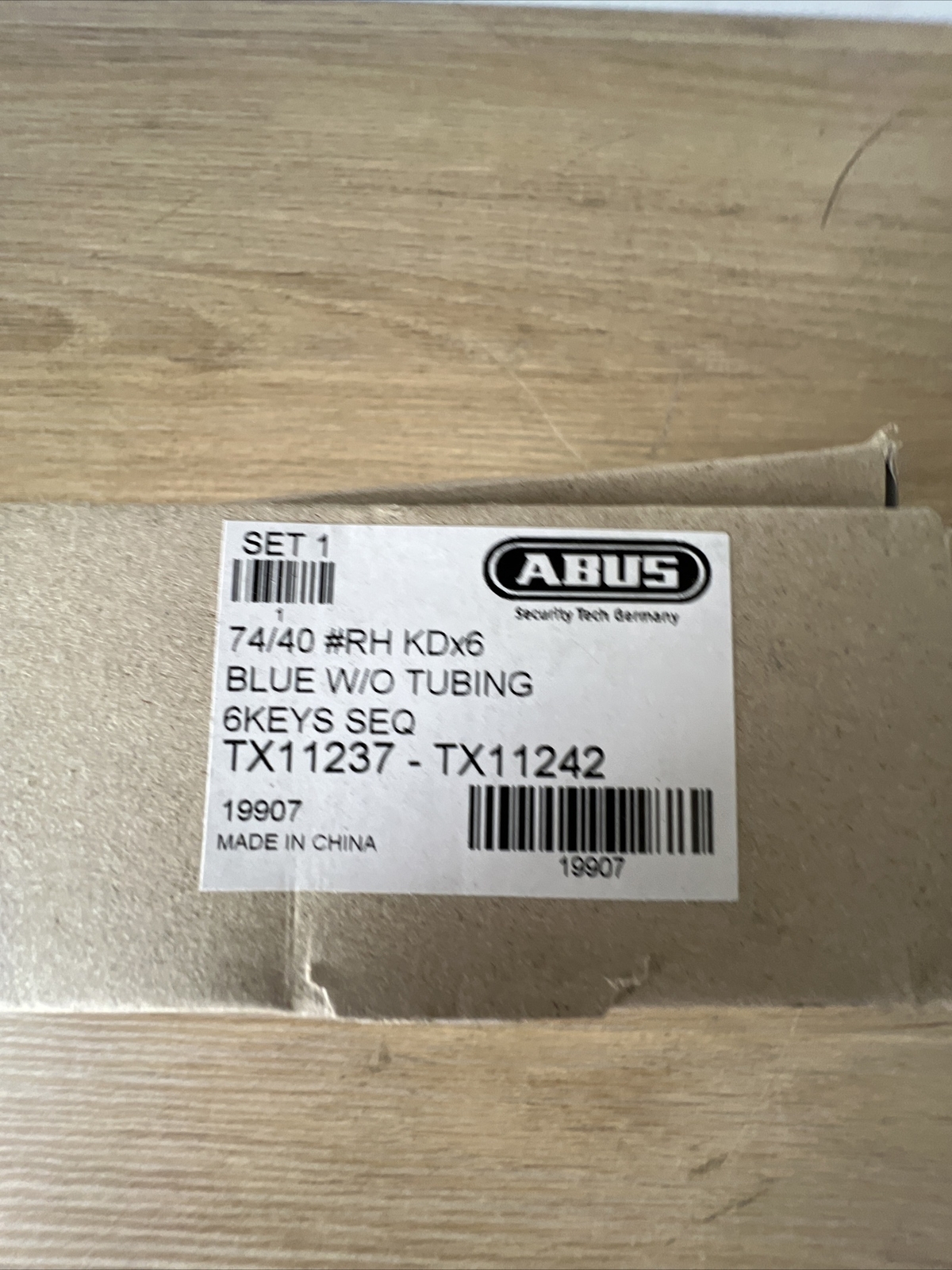 ABUS 74/40 #RH KDx6 Blue W/O Tubing 48JR93 (6 Pack)
