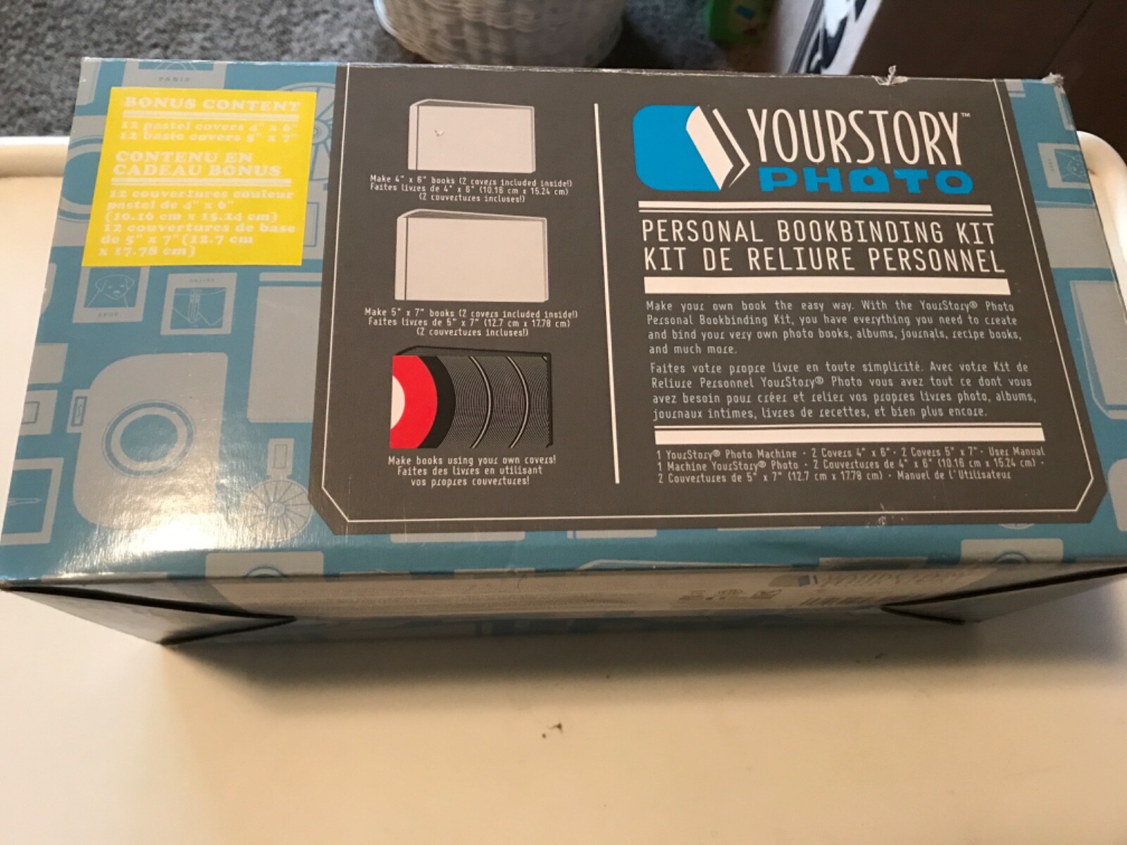 2010 Provo Yourstoy Photo Machine 2000879 Bookbinding Kit NIB Makes 4x8 and 5x7