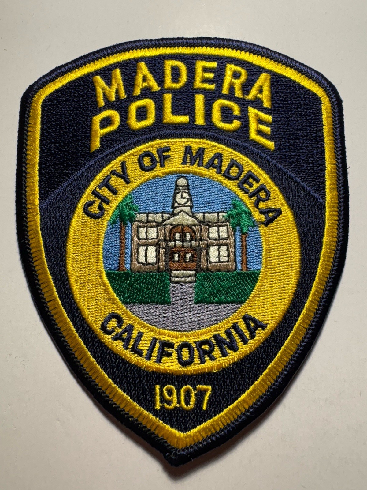 Madera California Police Patch