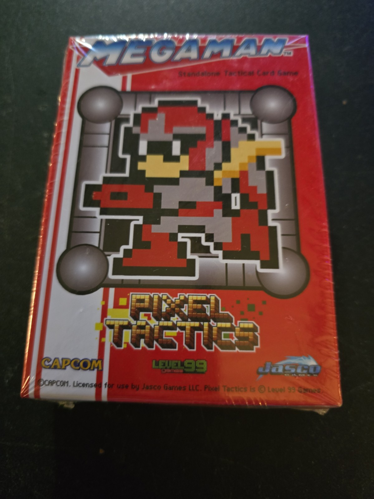 Pixel Tactics: MegaMan Red Box Card Game Brand New And Factory Sealed