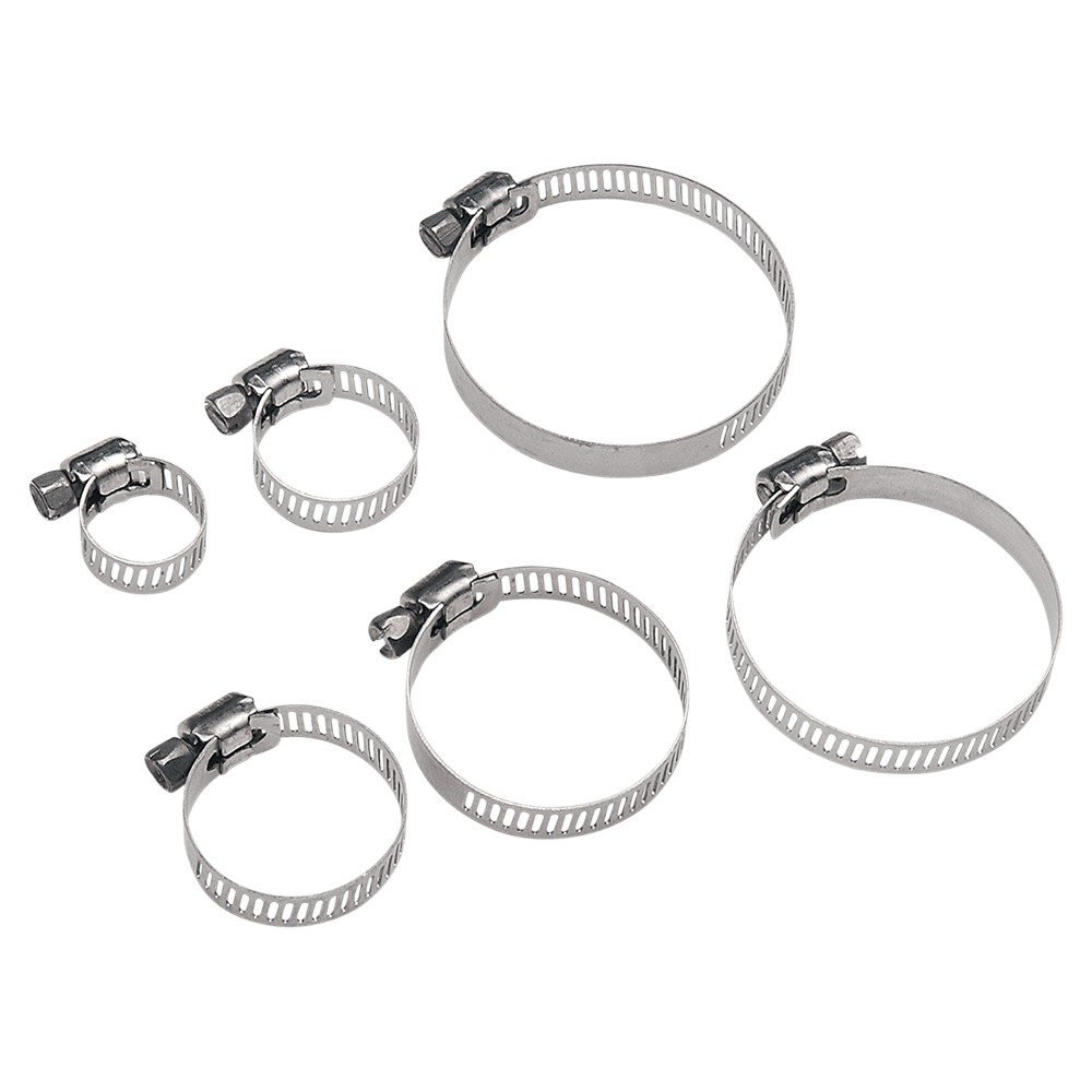 WSM Stainless Steel Mini Clamps - 5/16in. to 7/8in. - 13-161-01