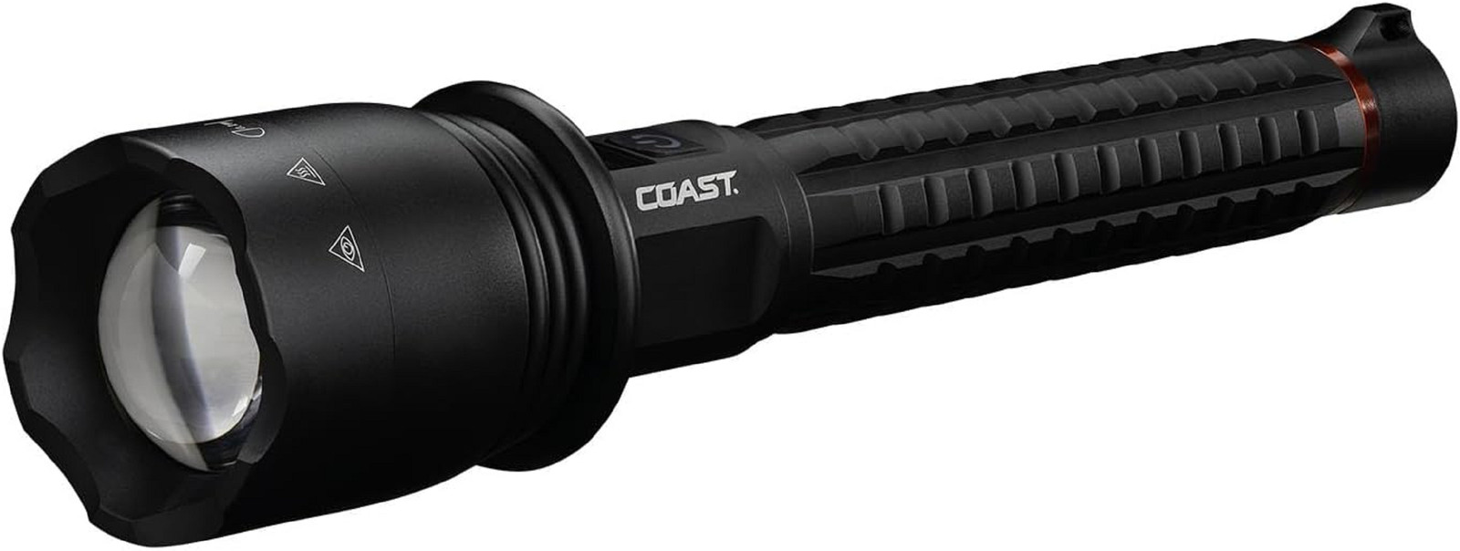 Coast XP40R 8000 Lumen Rechargeable Dual-Power LED Flashlight with POWERiQ