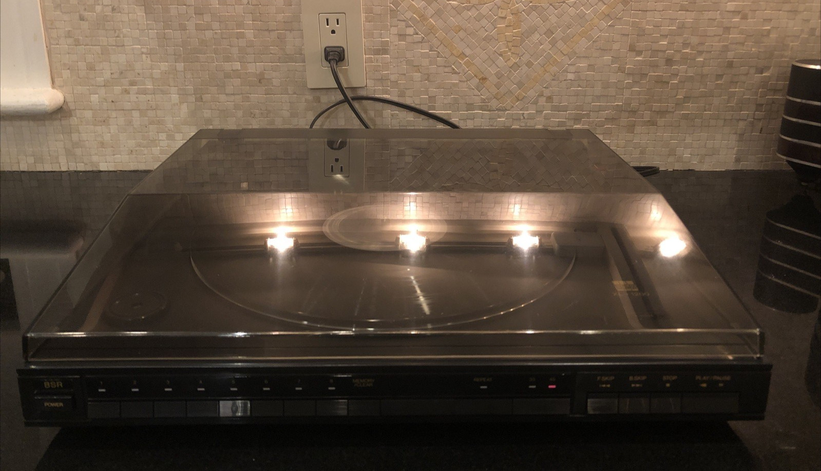 BSR XL-1200 Full Automatic Linear Tracking Program Turntable perfect condition