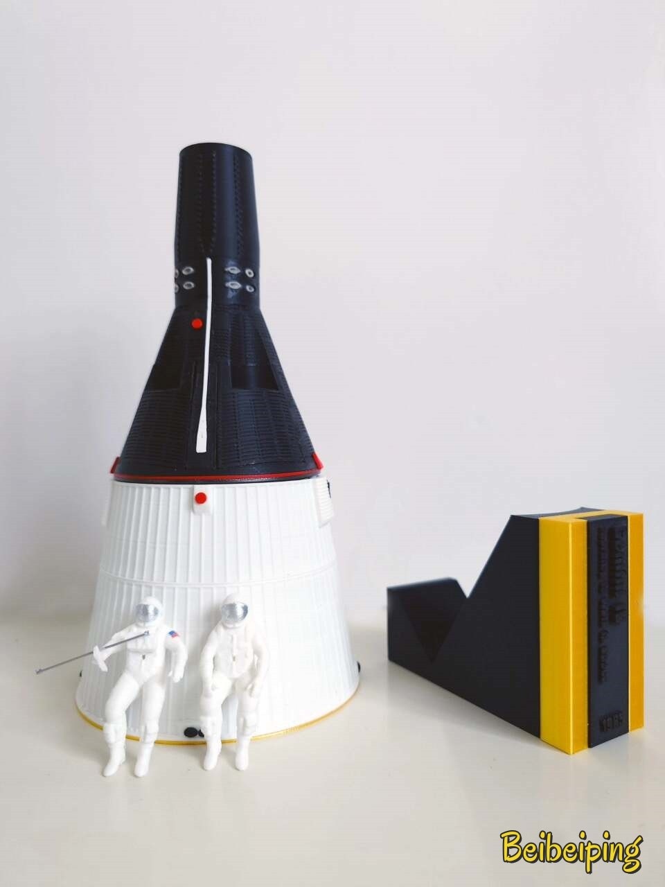 1/32 7.6'' High Gemini Manned Spacecraft 3D Printed Plastic Finished Model NEW