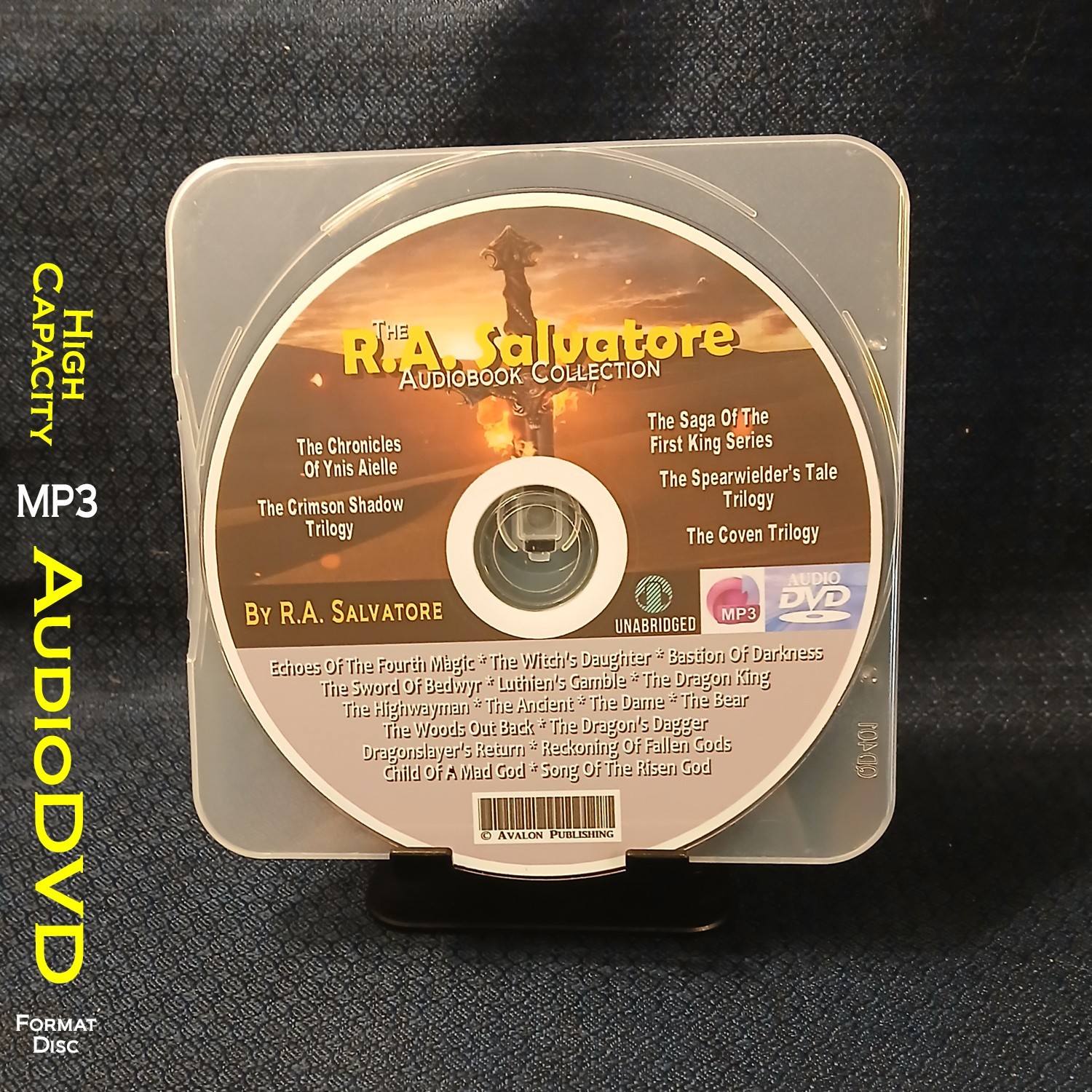 The R.A. SALVATORE COLLECTION - 16 MP3 Audiobook Collection