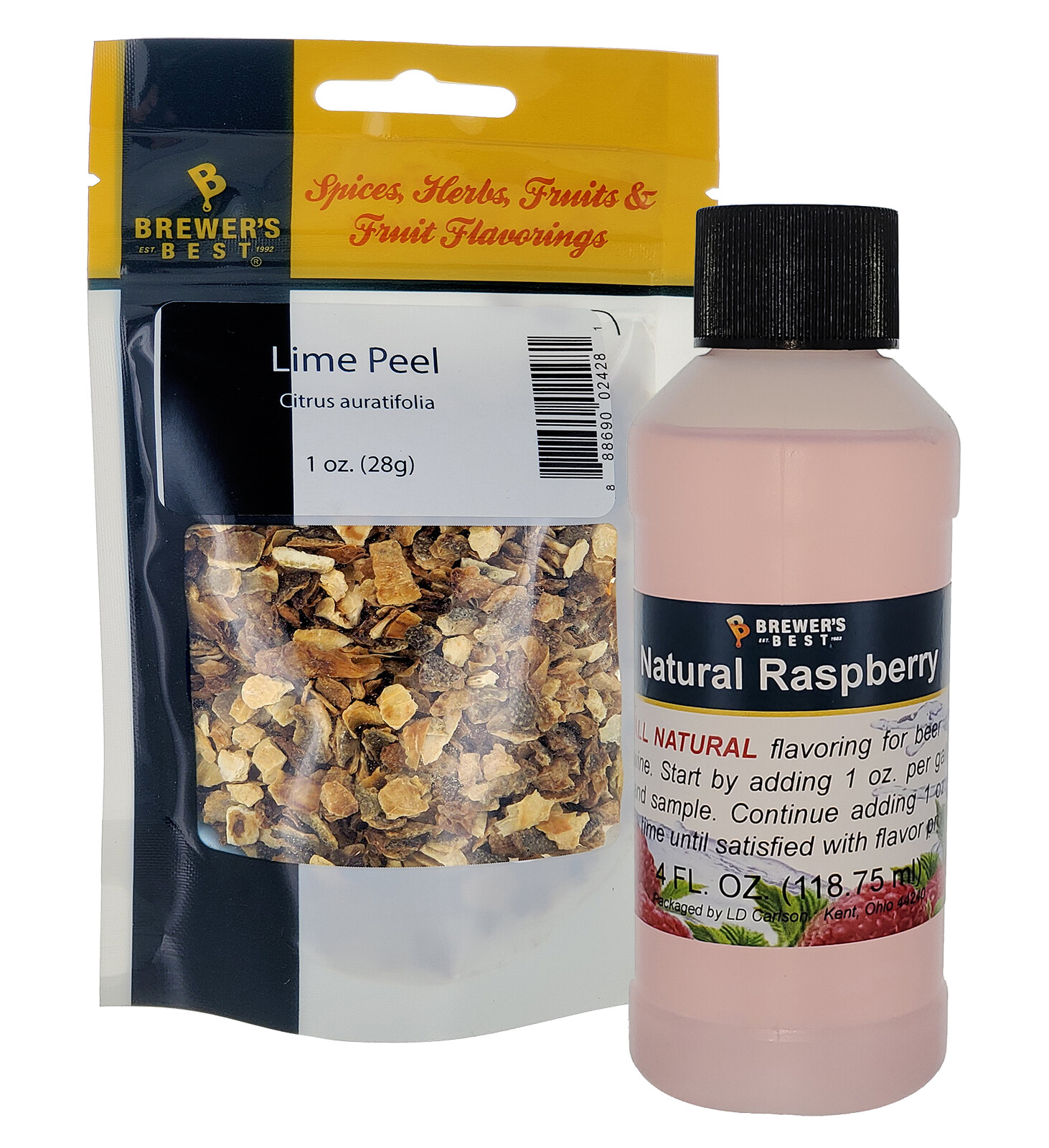 Brewer's Best Flavor Bundle - Raspberry Lime - For Home Brewing