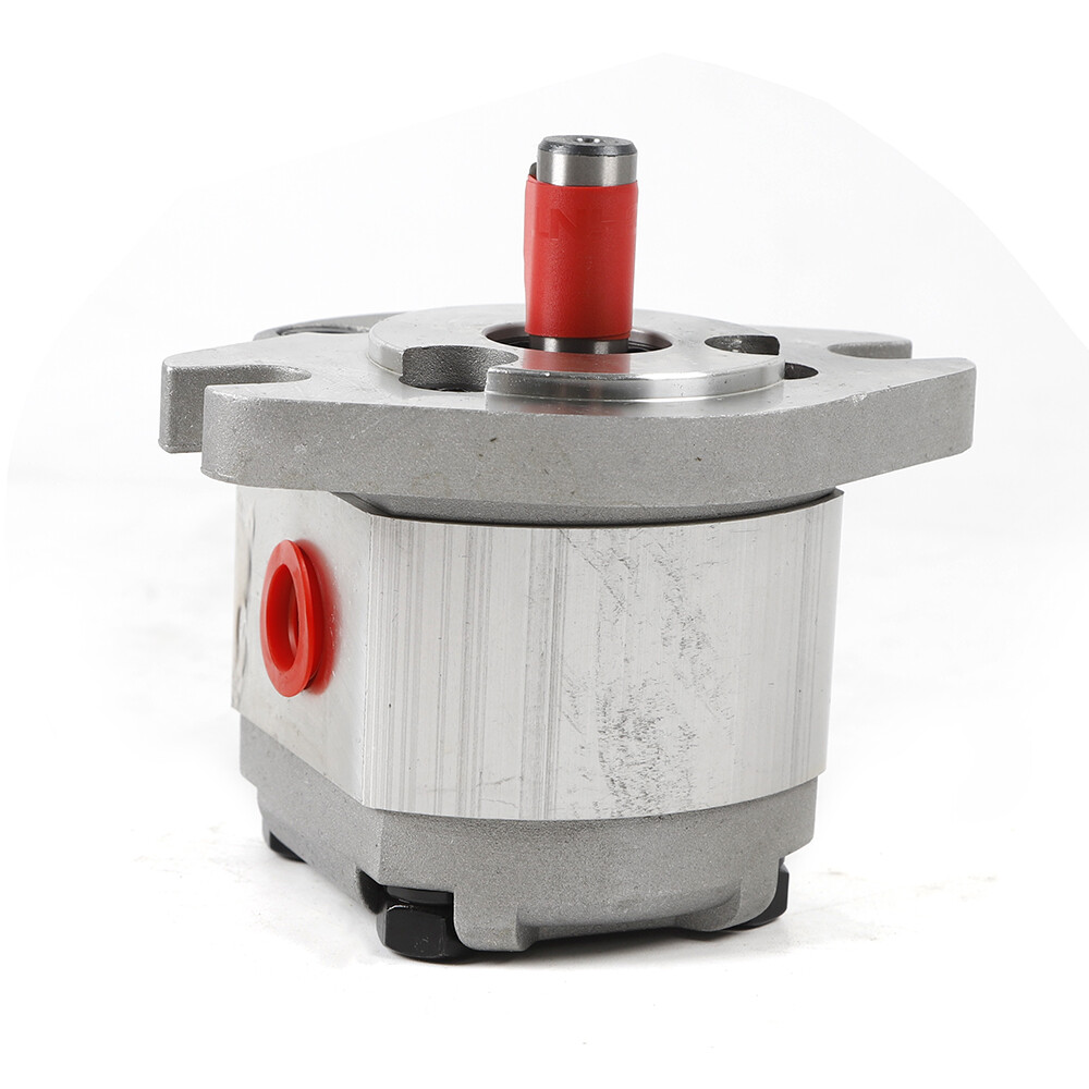 Hydraulic Gear Pump Flat Keyed Shaft SAE Flange Mounting Mini High Pressure