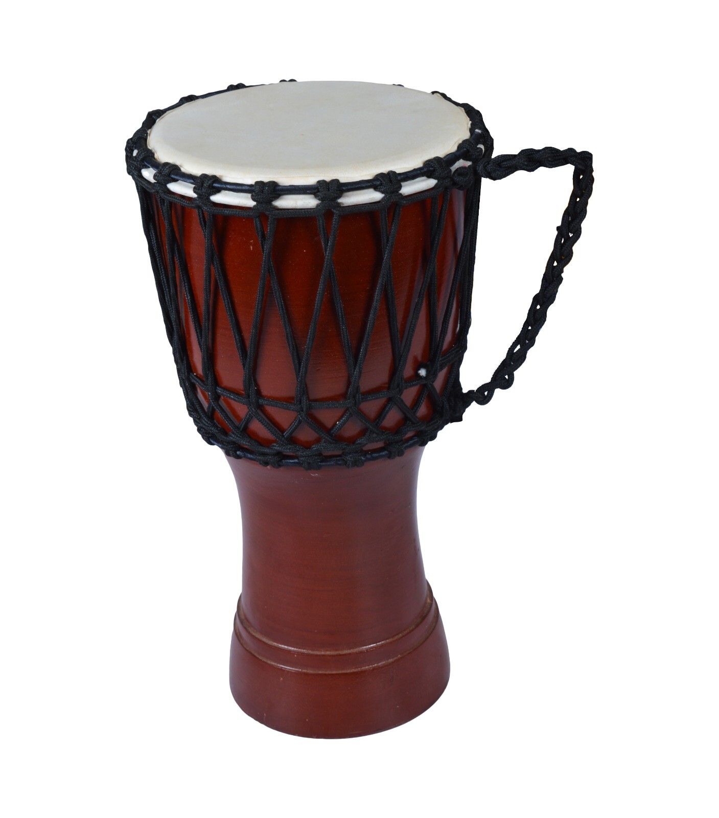 Solid Metalic Blue African Djembe Drum Bongo Wood Good Sound Musical Instrument