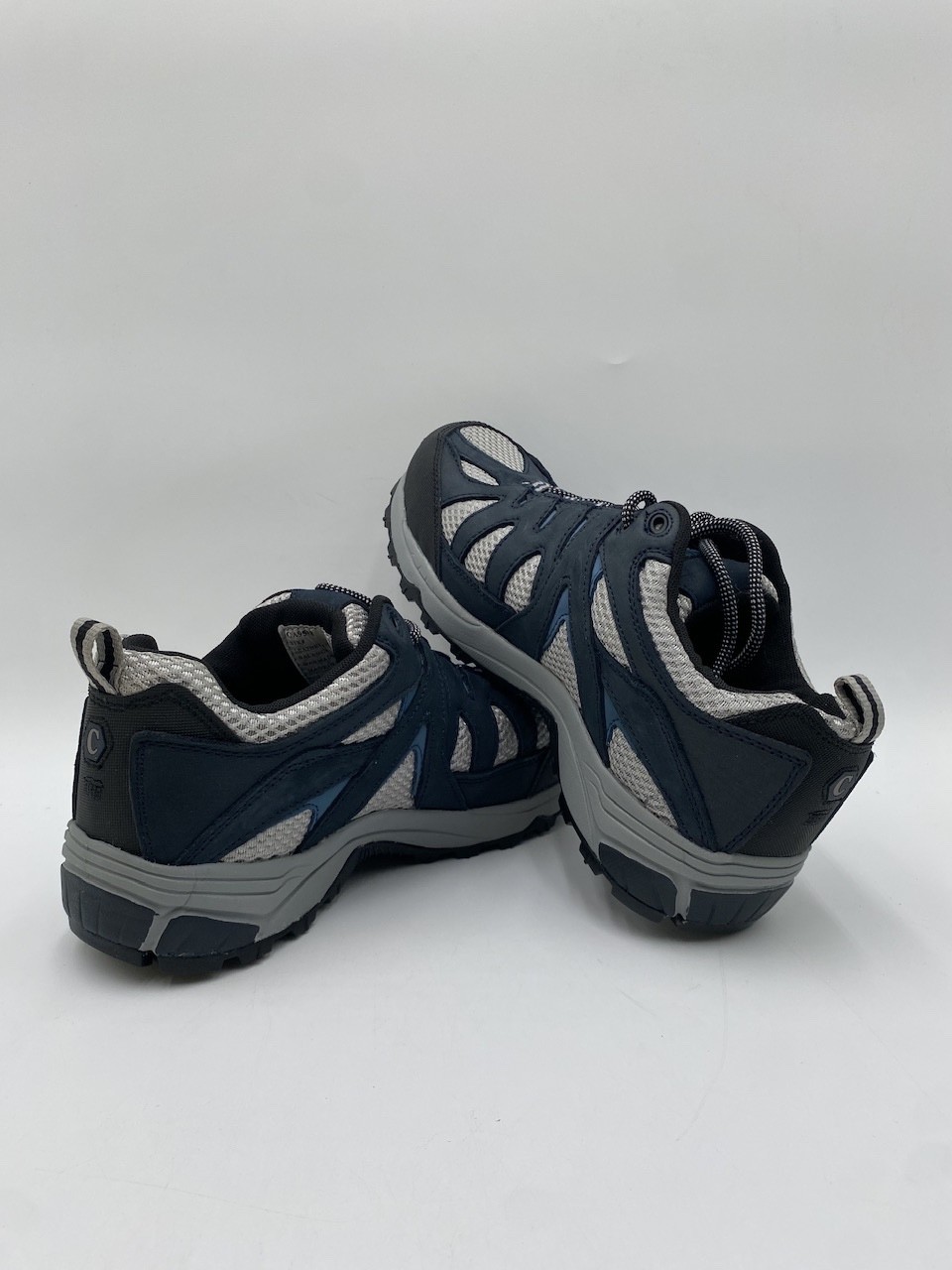 CAROLINA TREADZ ALUMINUM TOE ATHLETIC Men's NEW Work Shoes Dark Blue Multi Sizes