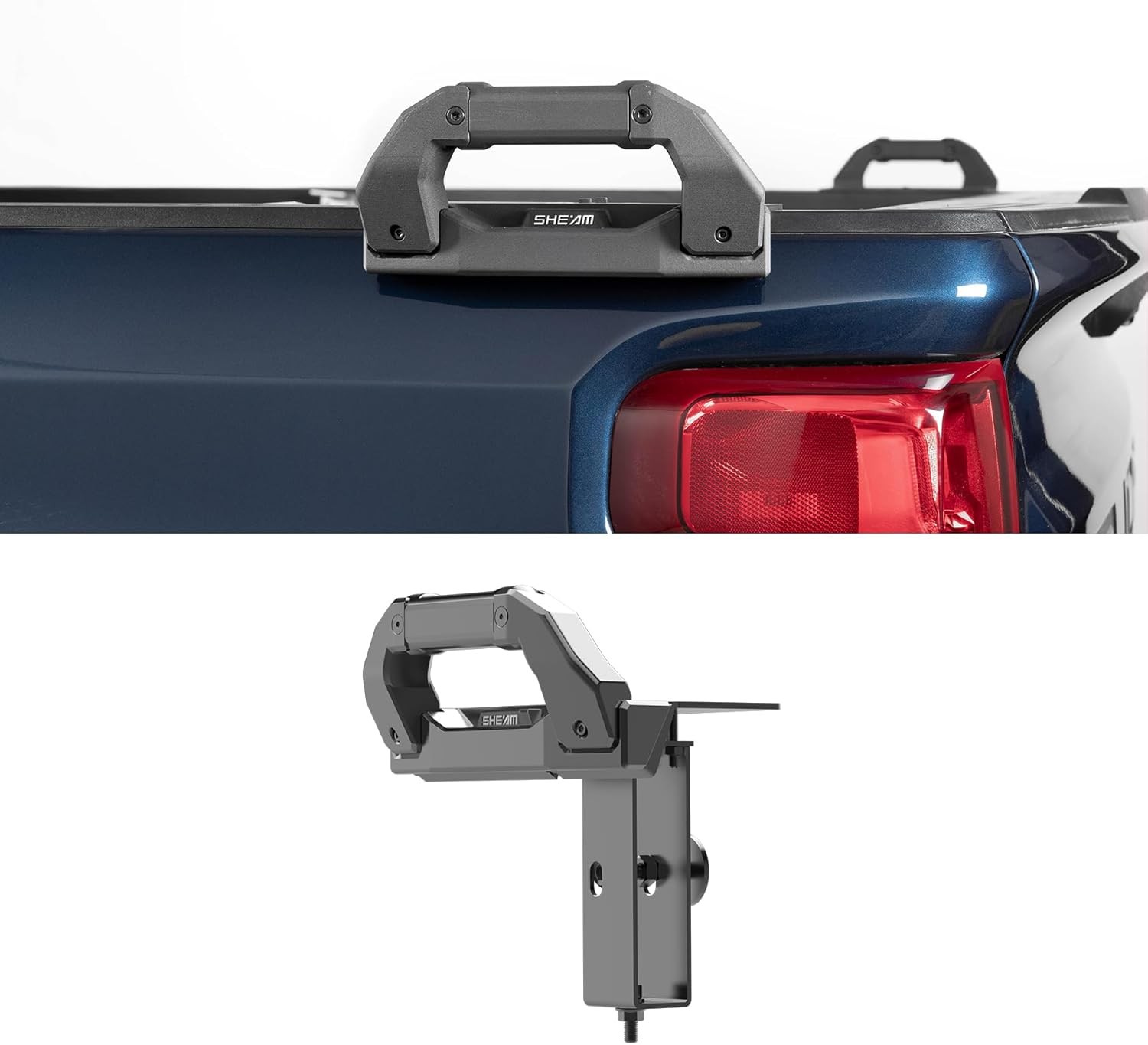 Heavy Duty Pickup Truck Bed Handle - Drive side, Black
