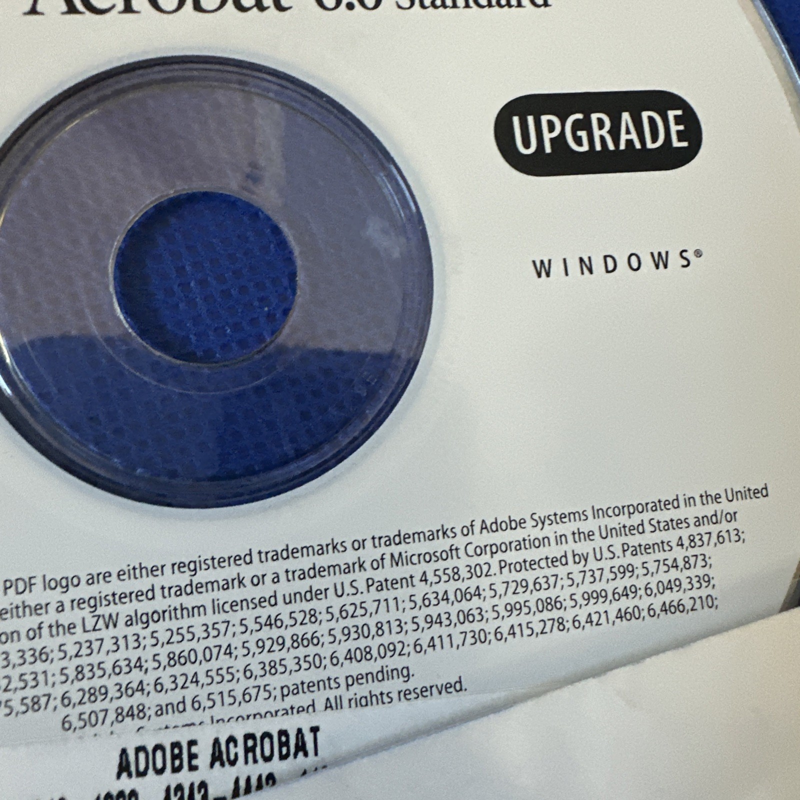 Adobe Acrobat 6.0 Standard for Windows PC