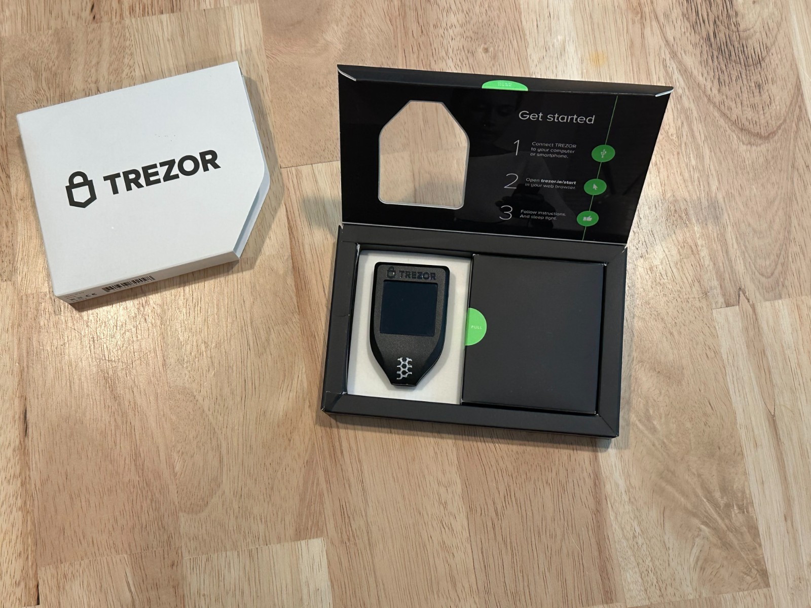 Trezor Model T Cryptocurrency Hardware Storage Wallet Touchscreen USB C