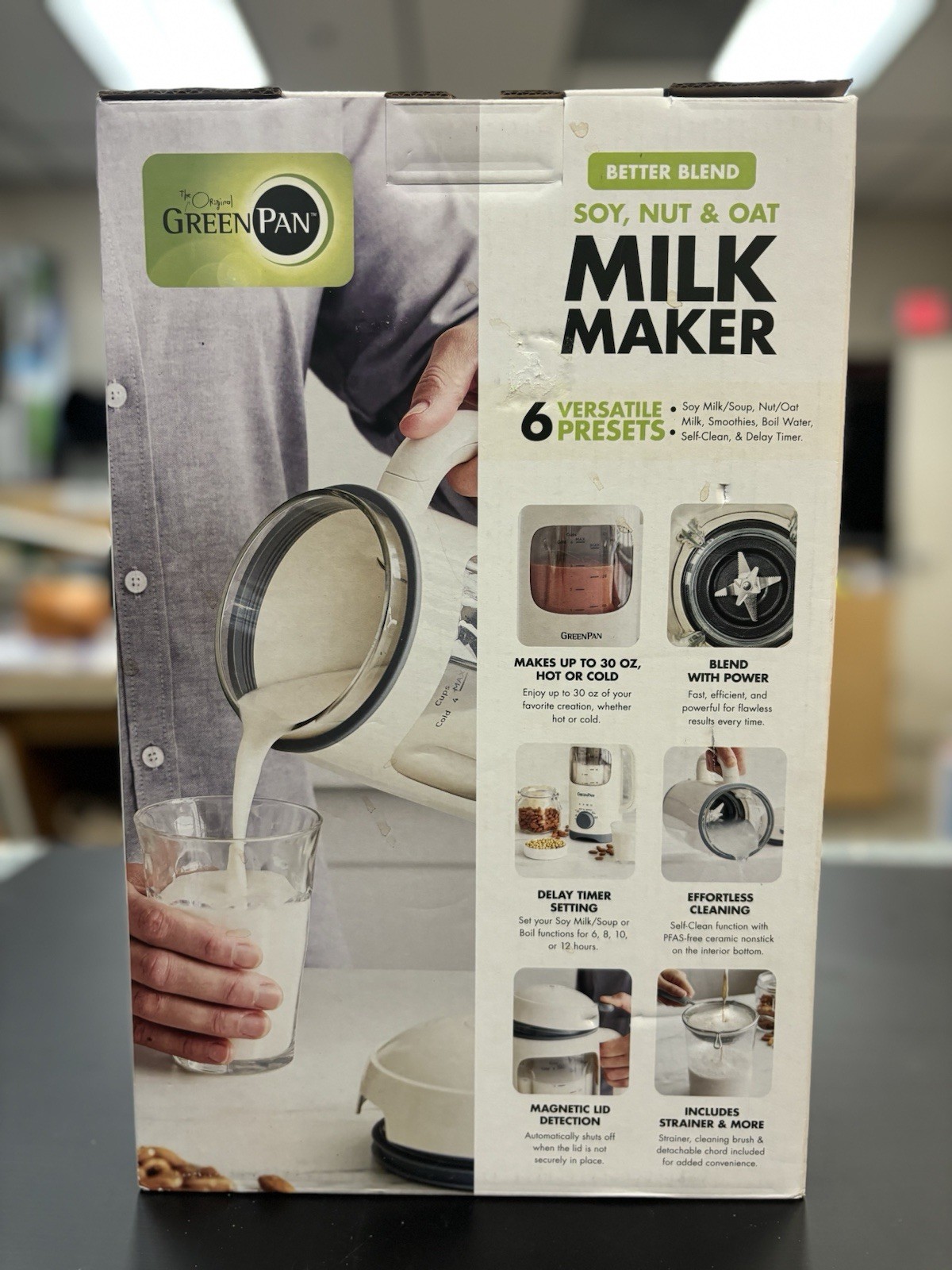 GreenPan Better Blend Soy, Nut & Oat Milk Maker