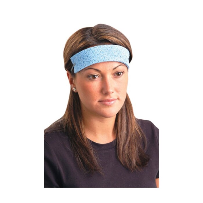 Traditional Absorbent Lightweight Disposable Cellulose Sponge Cooling Sweatbands