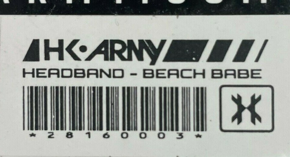 NEW HK Army Headband - Beach Babe Yellow