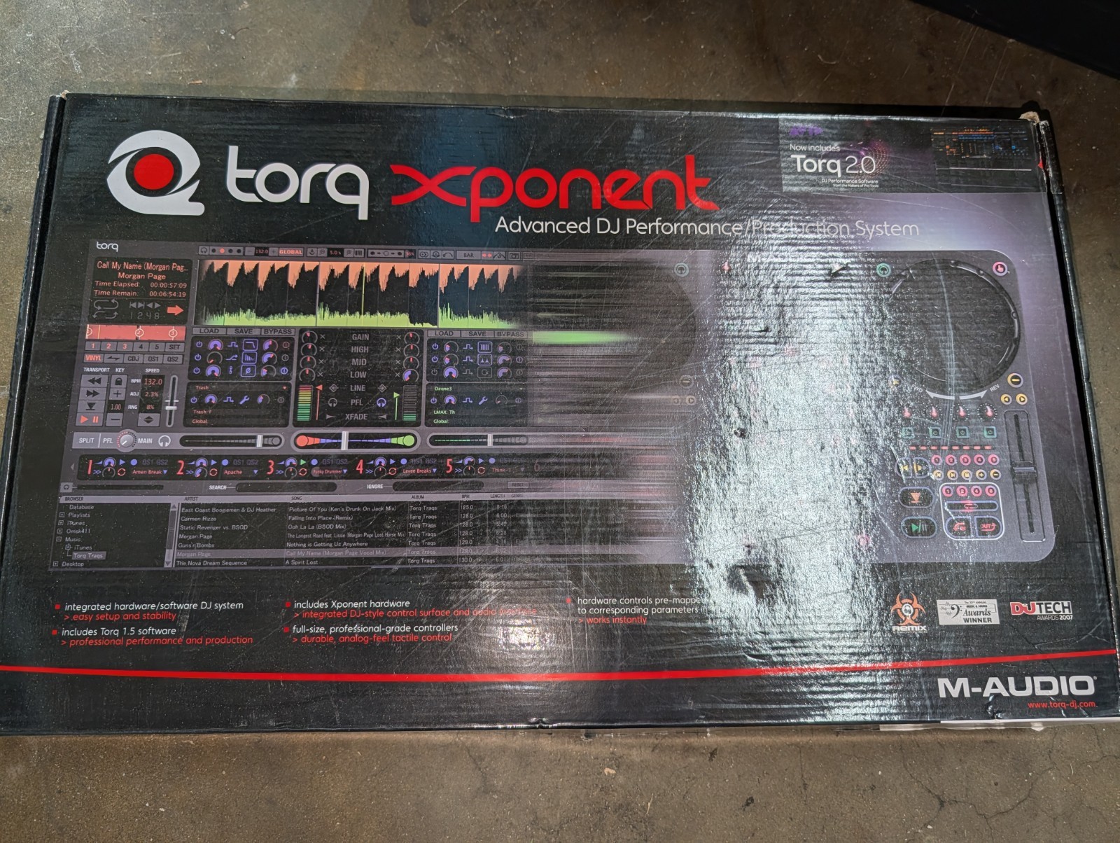 M-AUDIO TORQ XPONENT Advanced DJ Performance/Production System!