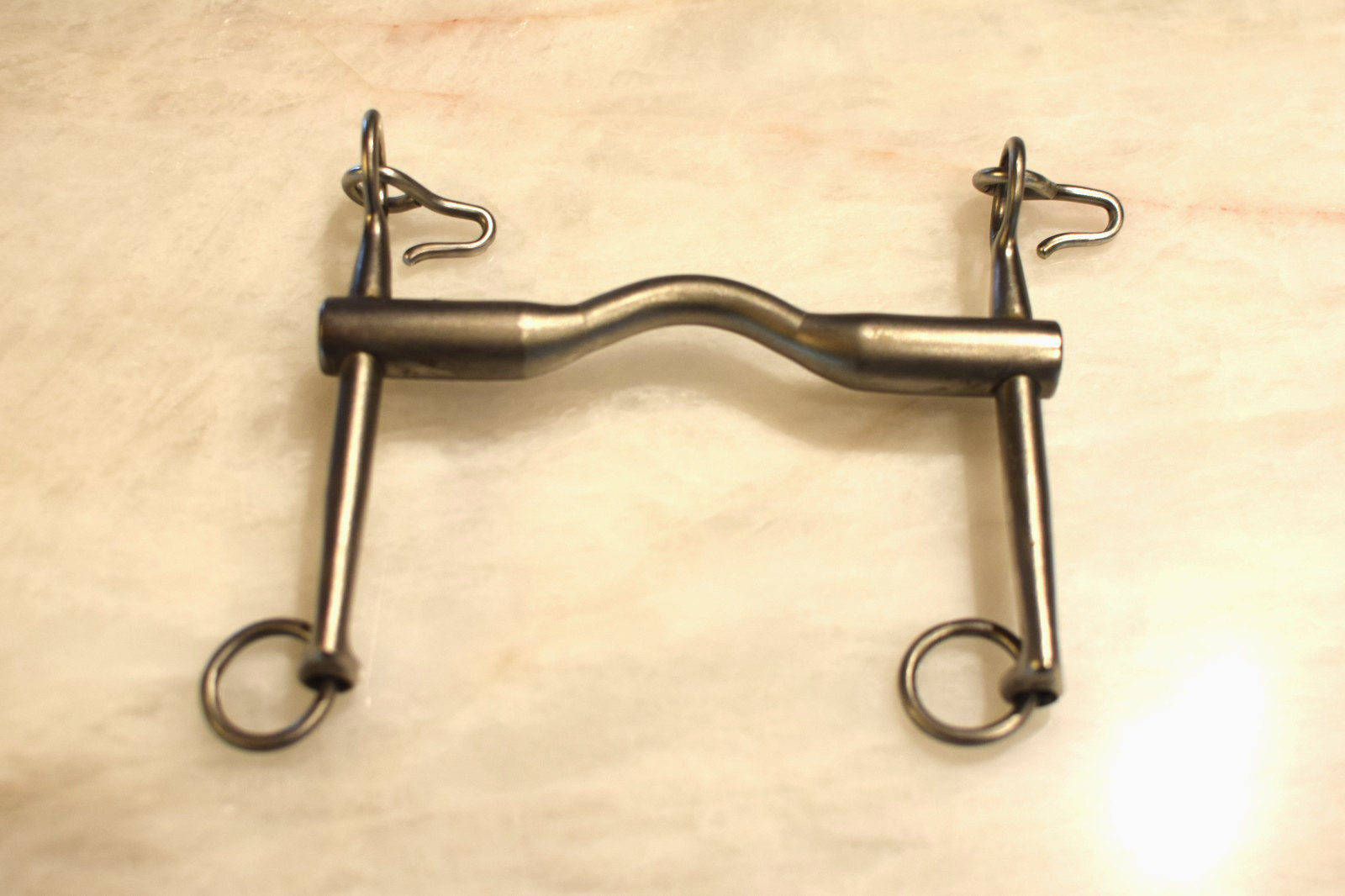 Lorenzini Weymouth w/Low Port 18mm Bit in Titanium - 5.25"
