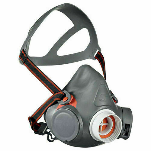 Scott AVIVA 40 Half Mask Respirator Size L Fits 40mm Filter Bio Gas Protection
