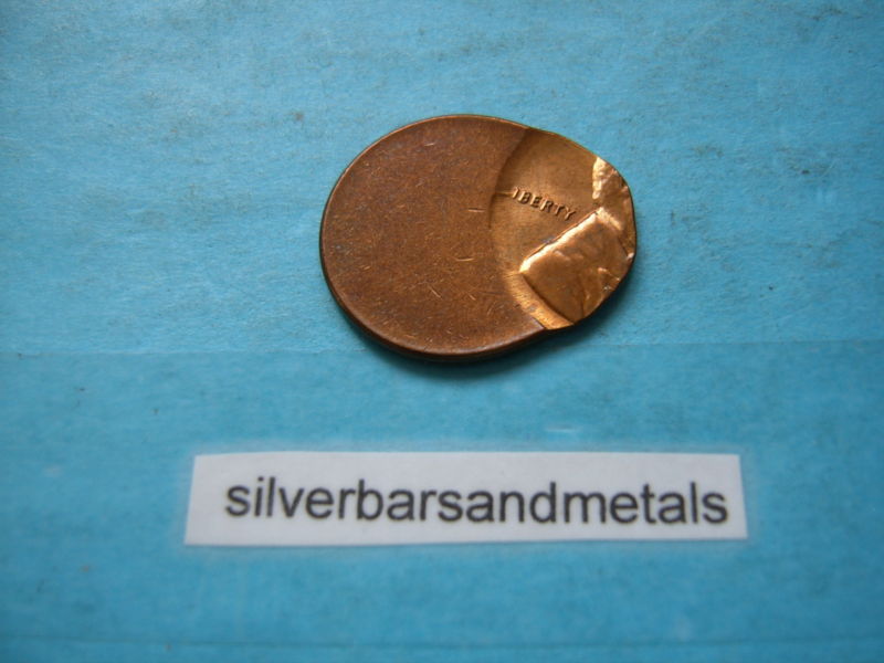 LINCOLN PENNY OFF CENTER 60% RARE NICE COIN
