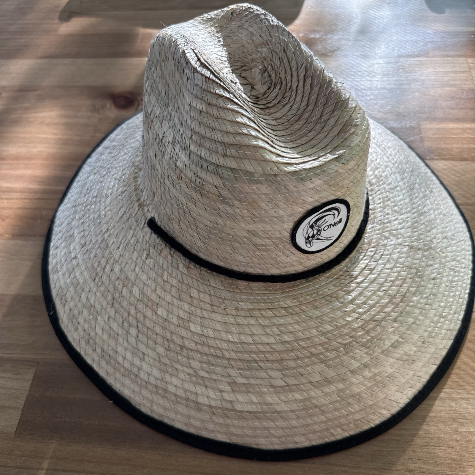 O'Neill Sonoma Oversized Straw Lifeguard Hat Sun Protection