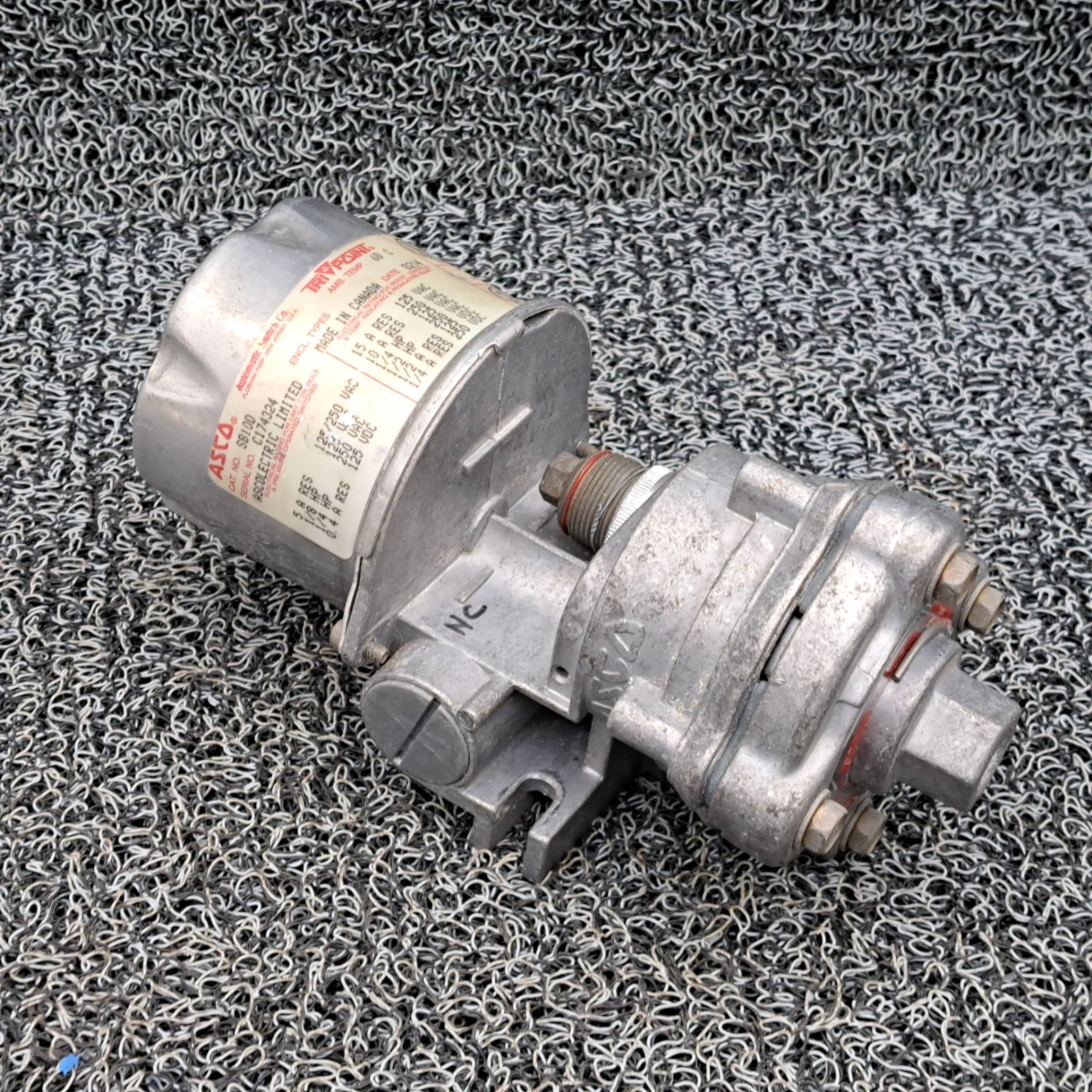 Asco SB100 & TE 10A11 TRI-POINT Limit Control