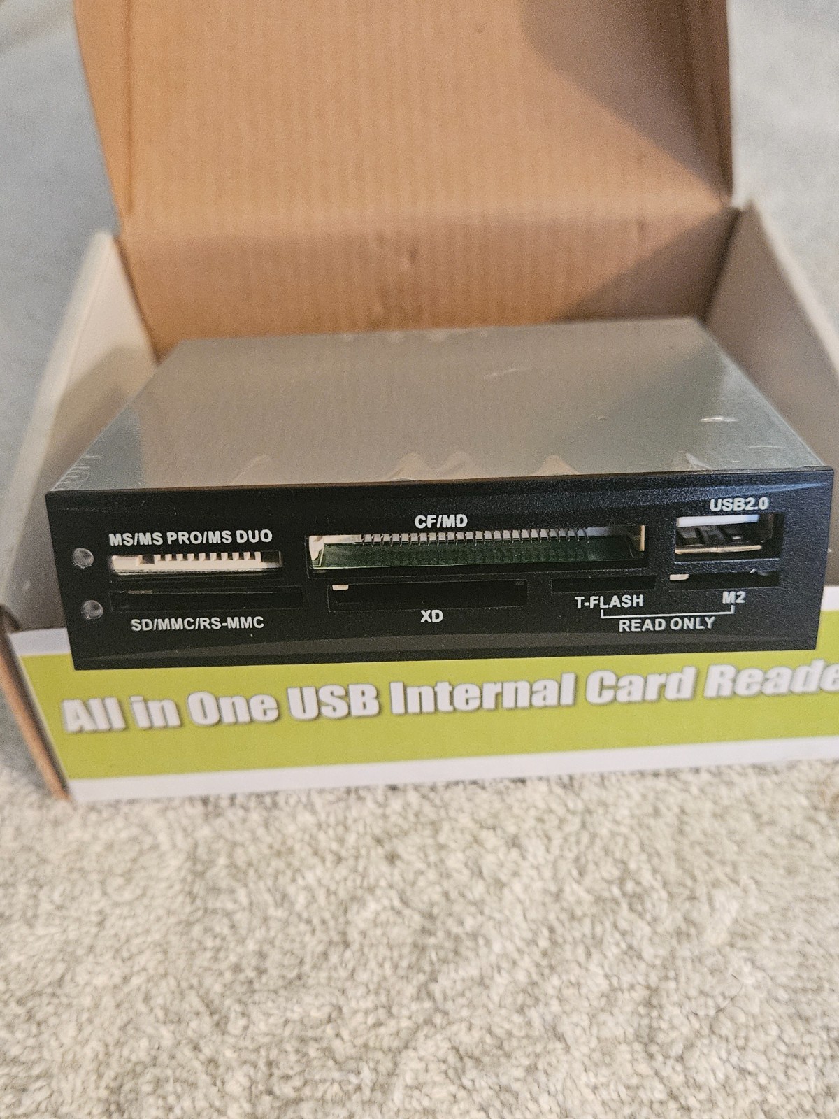 Logisys All in One USB Internal Card Reader/ FP528BK