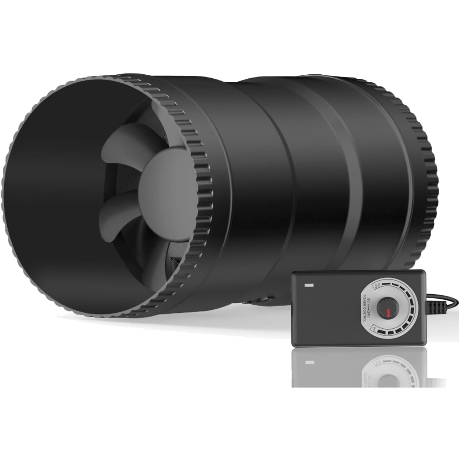 3 Inch Inline Blower Fan with Speed Controller 120 CFM with 20W Ultra-Low Pow...