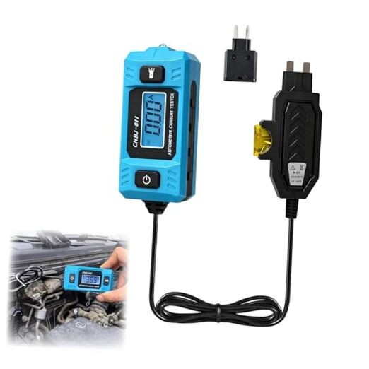 Automotive Circuit Fault Probe Tester, 20A 48V High Precision Current Tester,