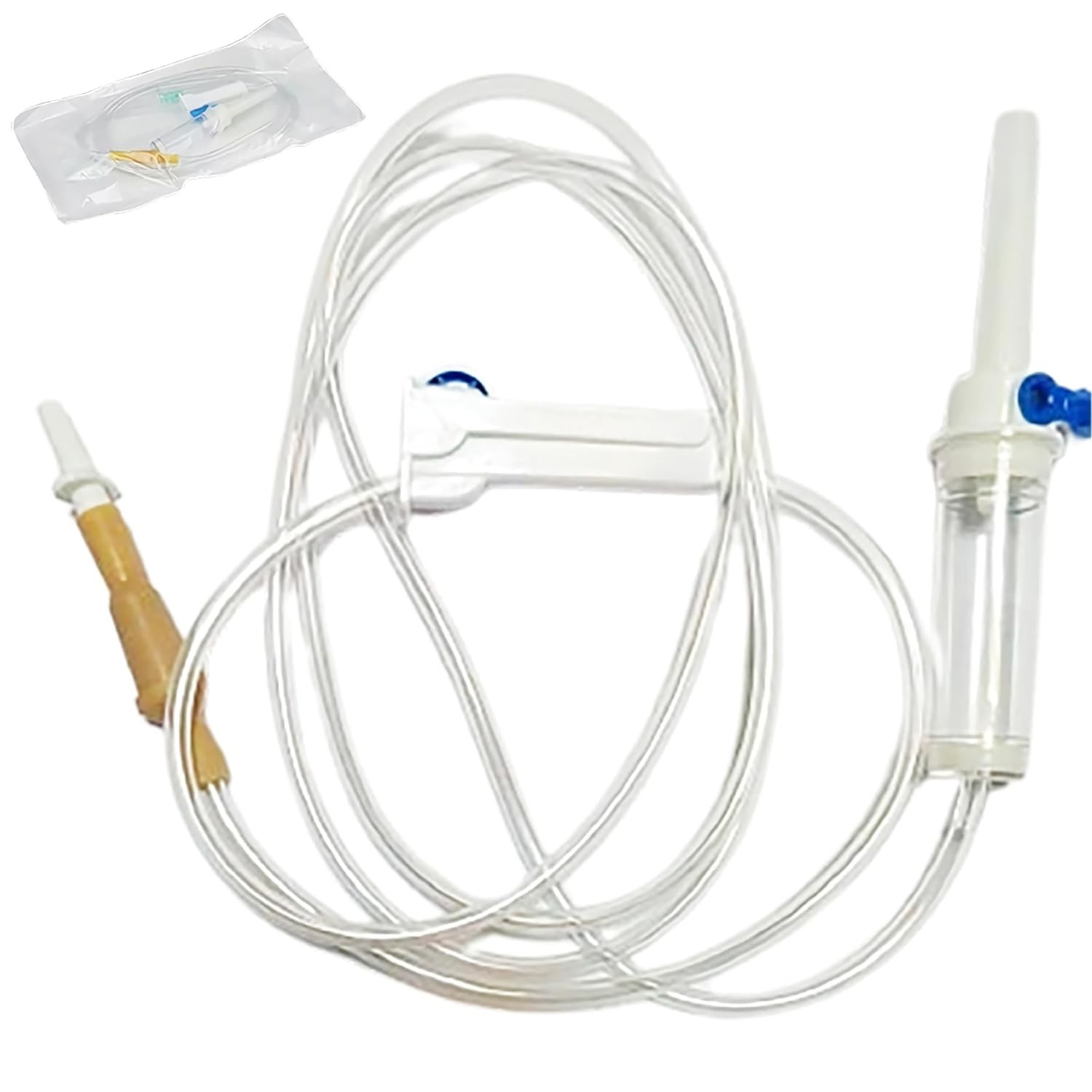 2026 10Pcs IV Extension Set for Lab and Pets Veterinary (Screw / Straight Mouth)