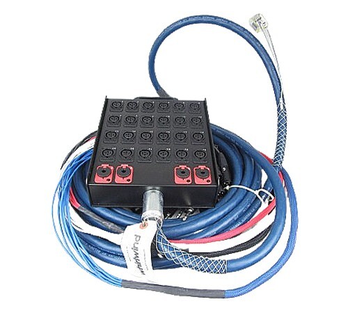 Whirlwind MS24-4-SB-050 Breakout Box, 50ft Cable -  New Old Stock, Free Shipping