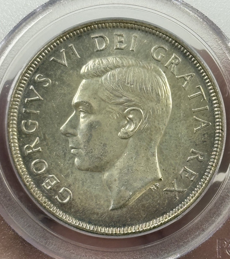 1951 CANADA DOLLAR ($1) SILVER PCGS GENUINE #3081