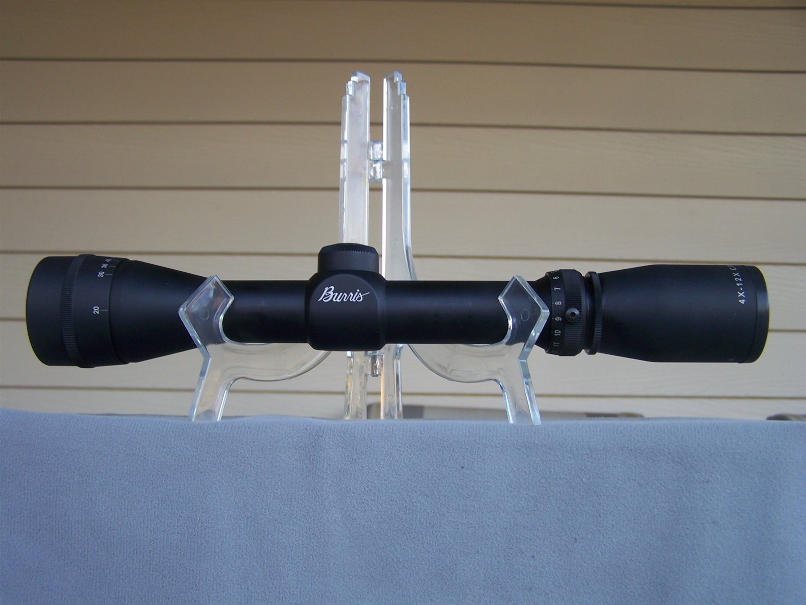 Burris Mini Compact 4x12 A.O. Rifle Scope ~Matte~ Bal-Plex USA