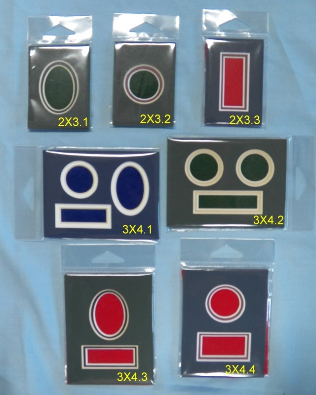 2"X3", 3"X4" & 4"X5" Double Mats For Civil War Artifacts And Other Collectibles
