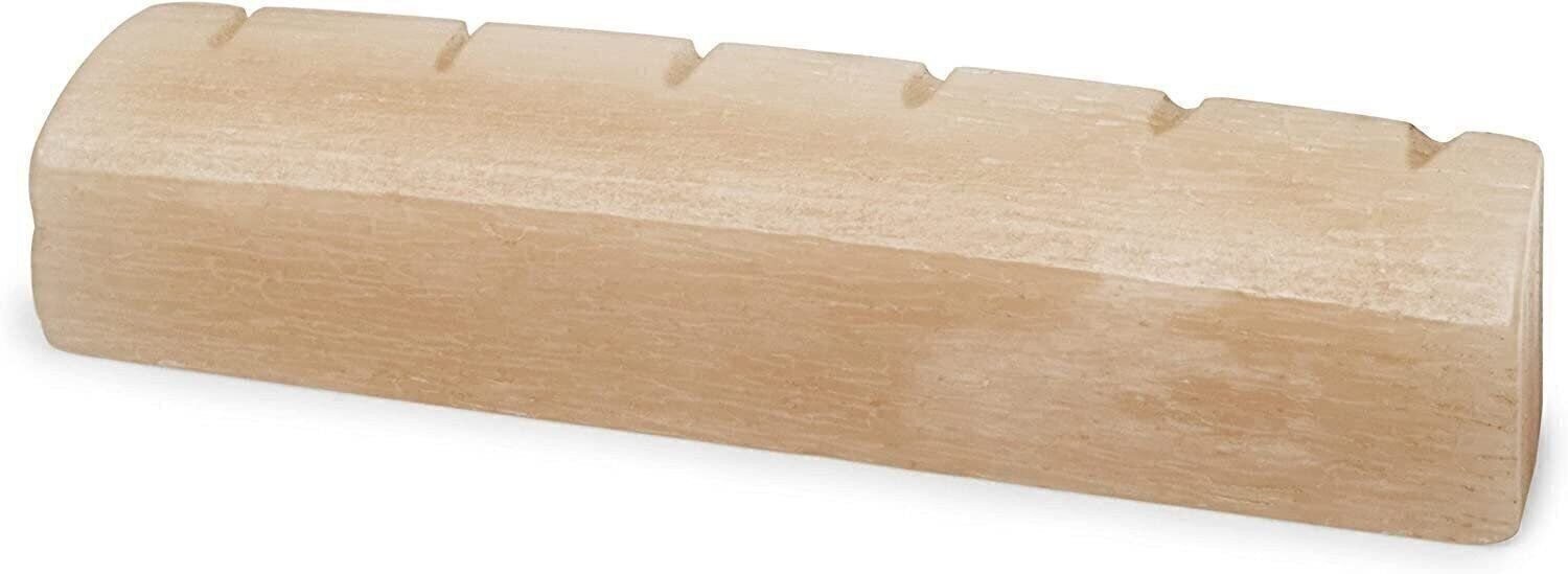 StewMac Slotted Unbleached Bone Guitar Nut, For Martin Acoustic Guitars,...