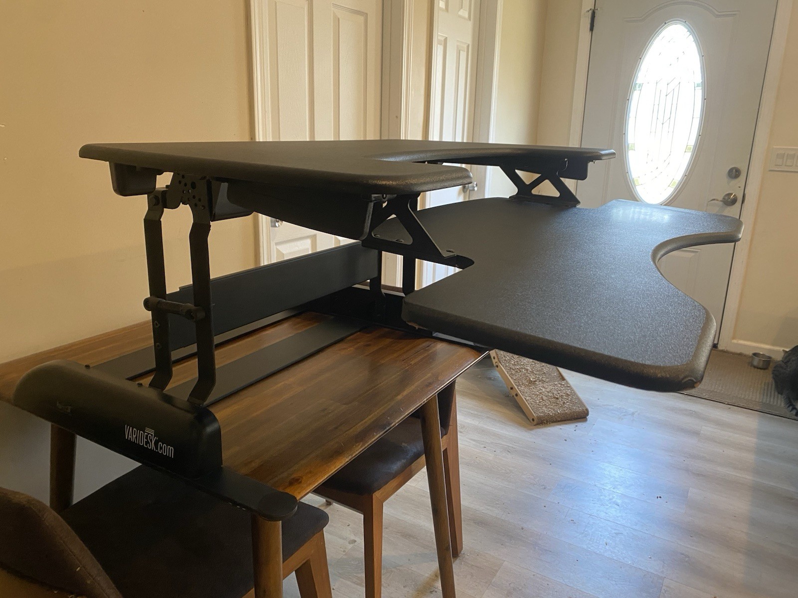 VARIDESK Pro Plus 36 Adjustable Height Rectangle Desk Converter 36in