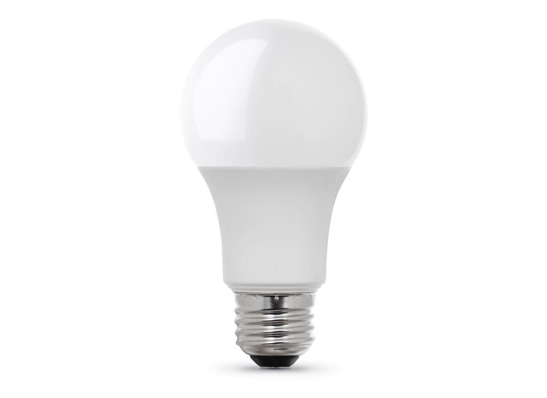LED Lamp, General Purpose, A19 Lamp, 60 W Equivalent, E26 Lamp Base, Soft White