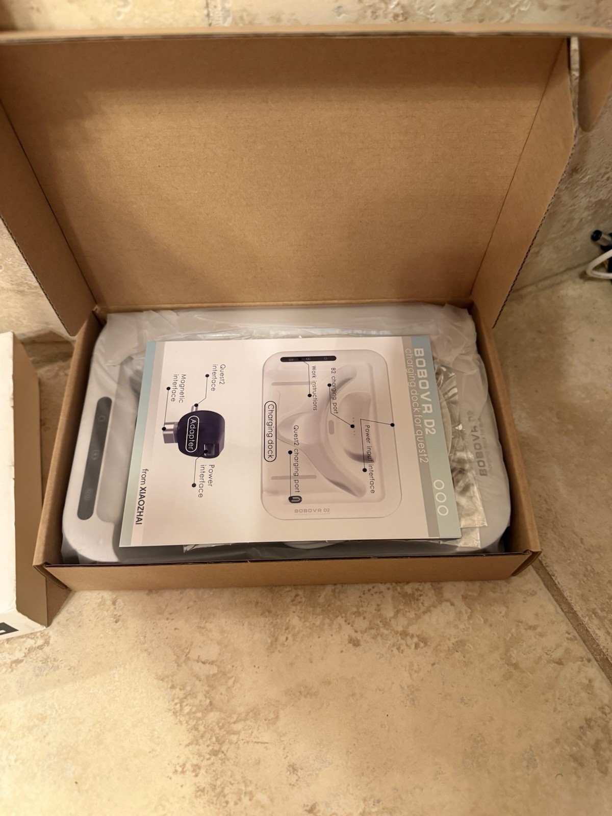 BOBOVR D2 Charging Dock for Quest2 New Open Box
