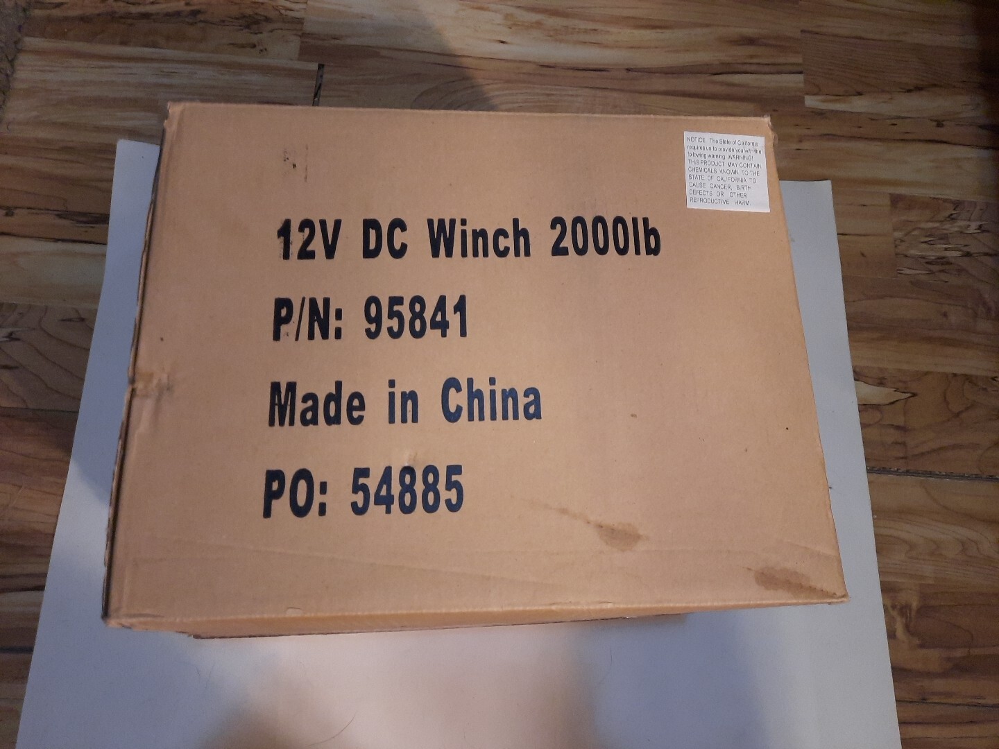 2000lb Boat Winch