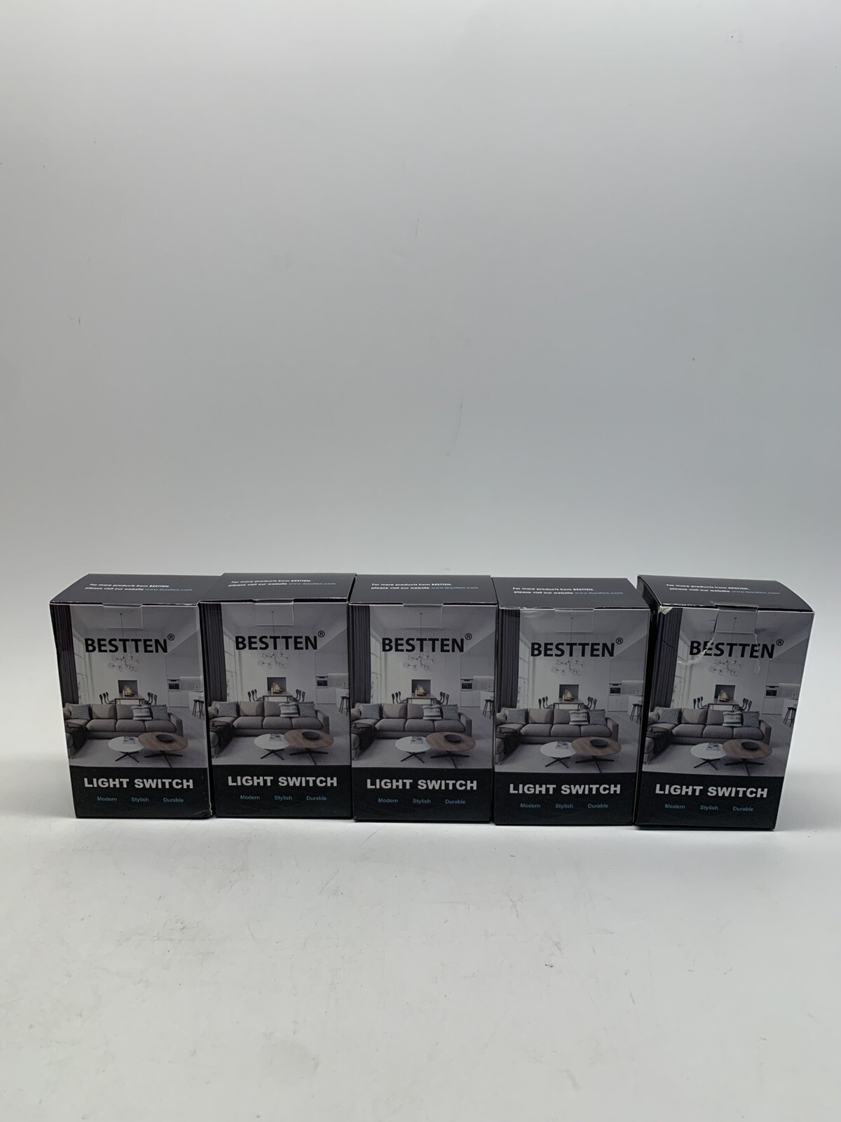[10 Pack] BESTTEN Dimmer Wall Light Switch, Compatible with Dimmable LED, CFL...