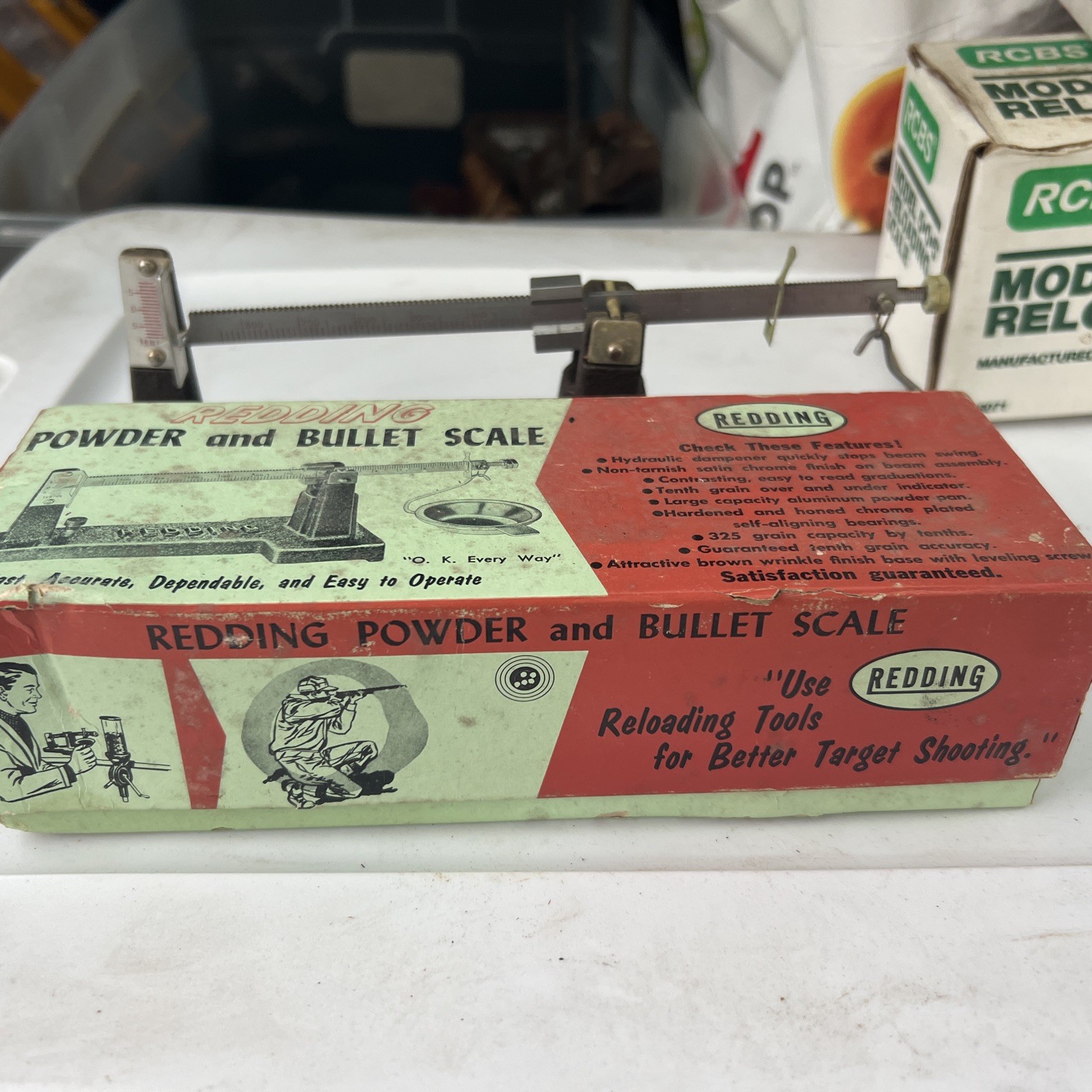 Redding Powder & Bullet Scale NOS