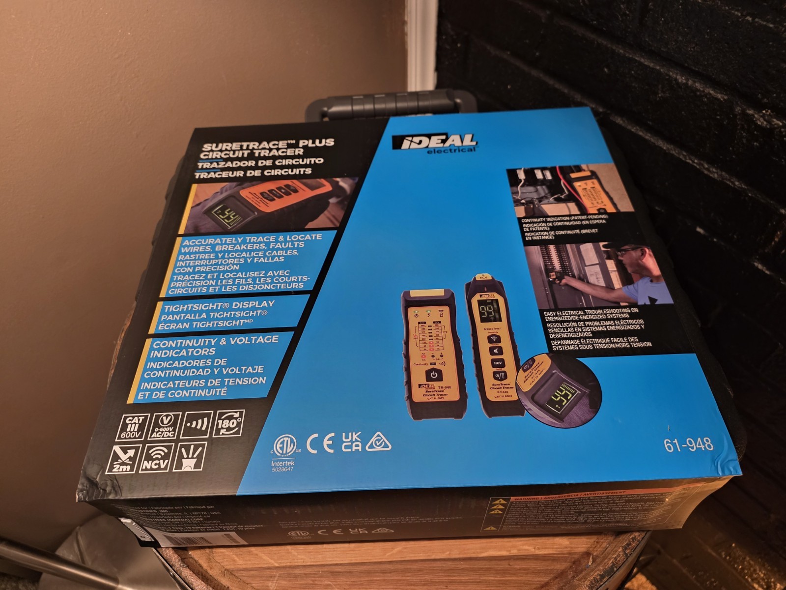 NEW Ideal 61-948 - SureTrace Plus Open/Closed Circuit Tracer