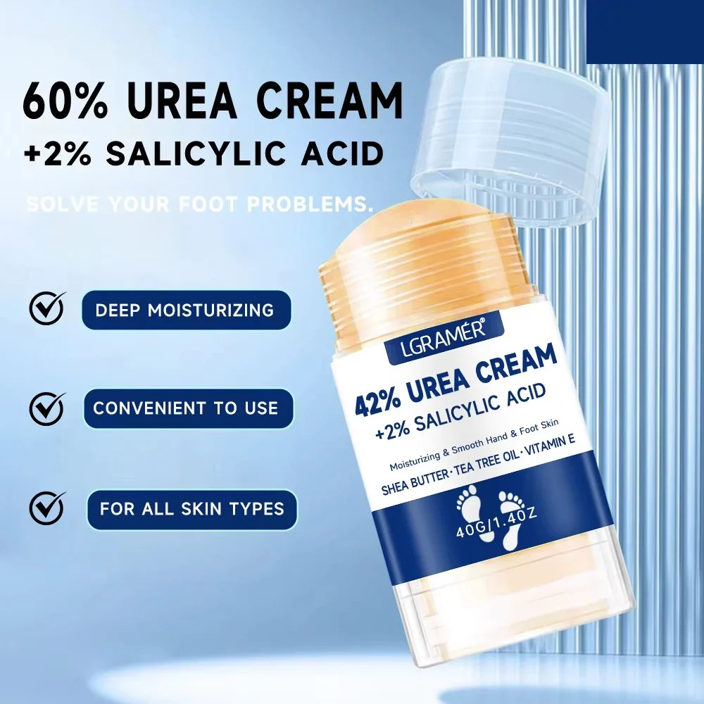 42% Urea Foot Cream  2% Salicylic Acid Intensive Hydrating Foot And Hand Care