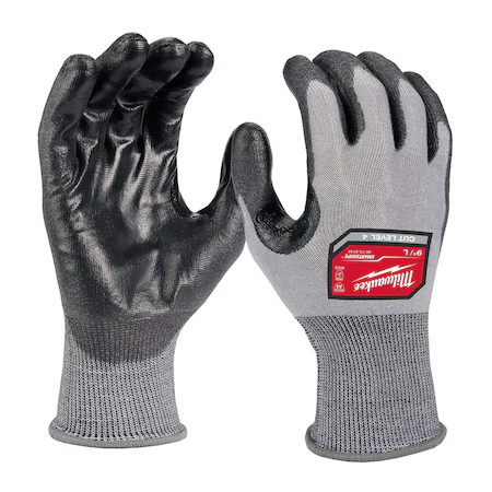 Milwaukee Tool 48-73-8742 Cut-Resistant Coated Gloves,  Cut Level A4 , Dipped